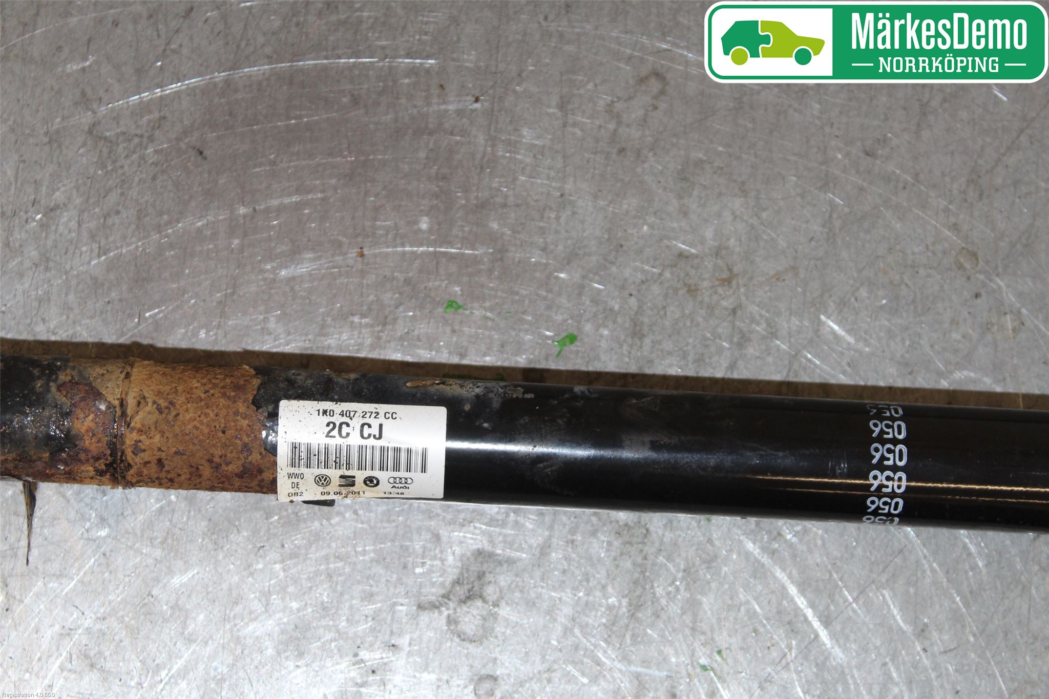 Audi A3/S3 05-13 Drivaxel Fram Höger