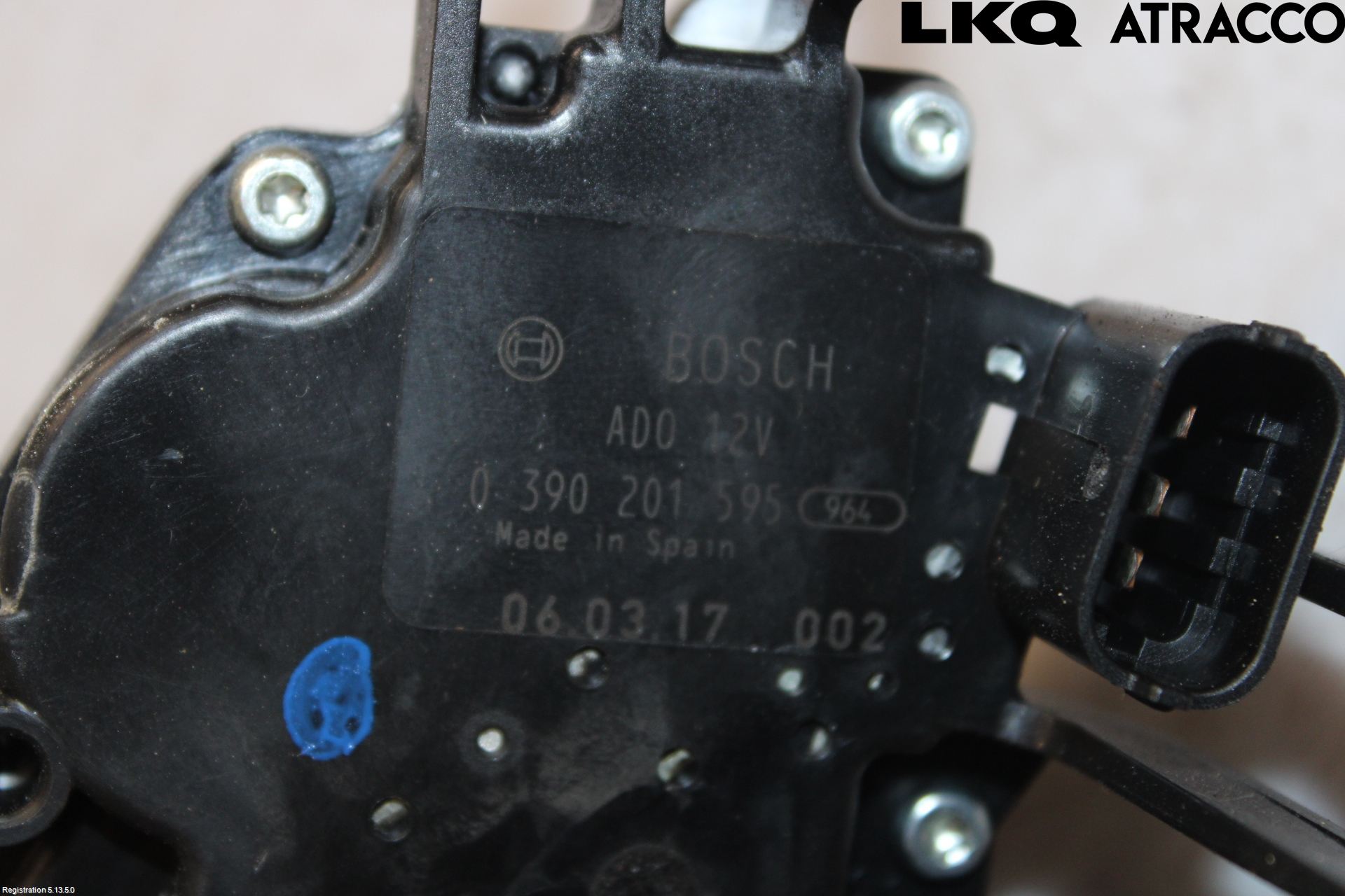 Saab 9-3 VER 2 Torkarmotor Baklucka