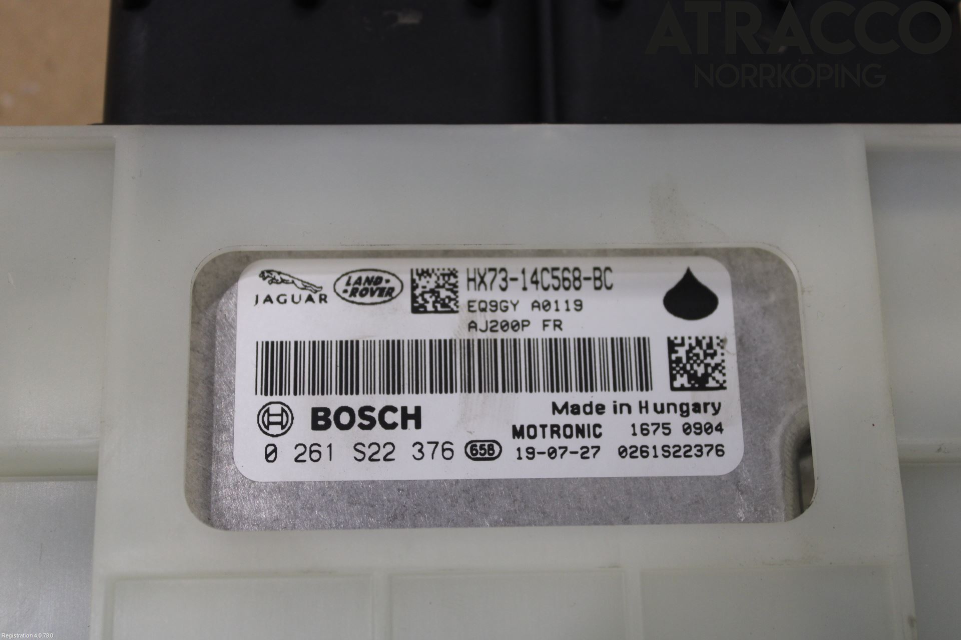 Landrover LAND ROVER RANGE ROVER EVOQUE (L551) 19- Styrenhet Insprut Bensin