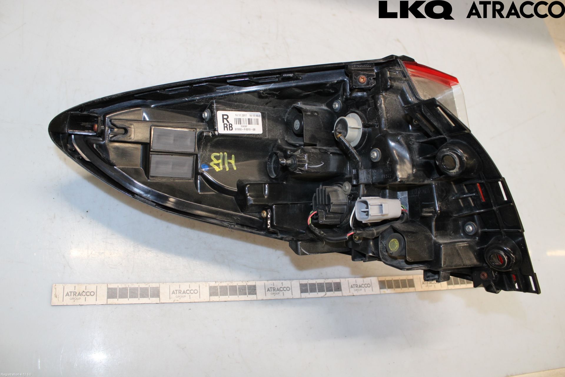 Toyota C-HR 16-23 Bakljus Höger