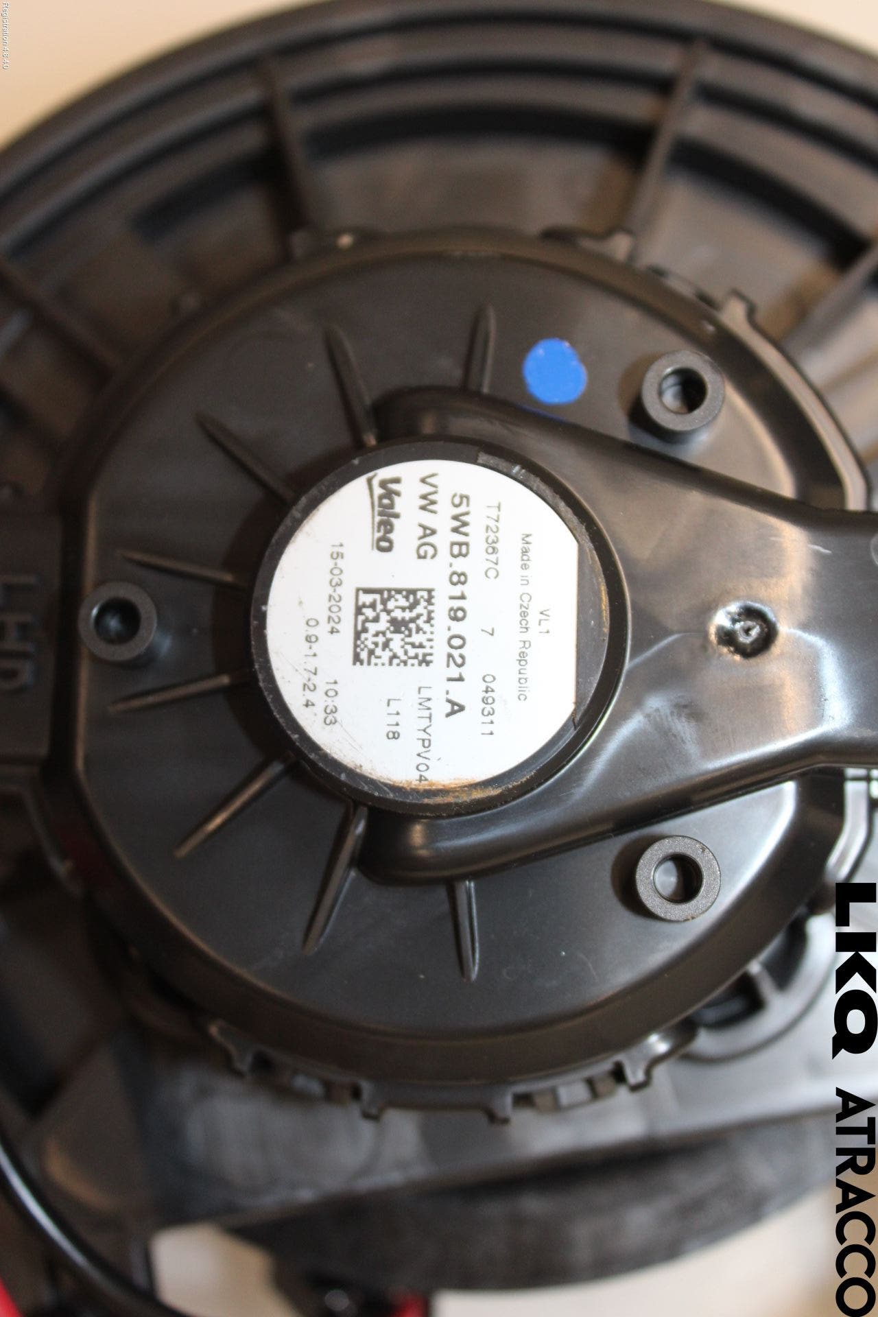 Alfa VW TIGUAN 24- Värmefläkt