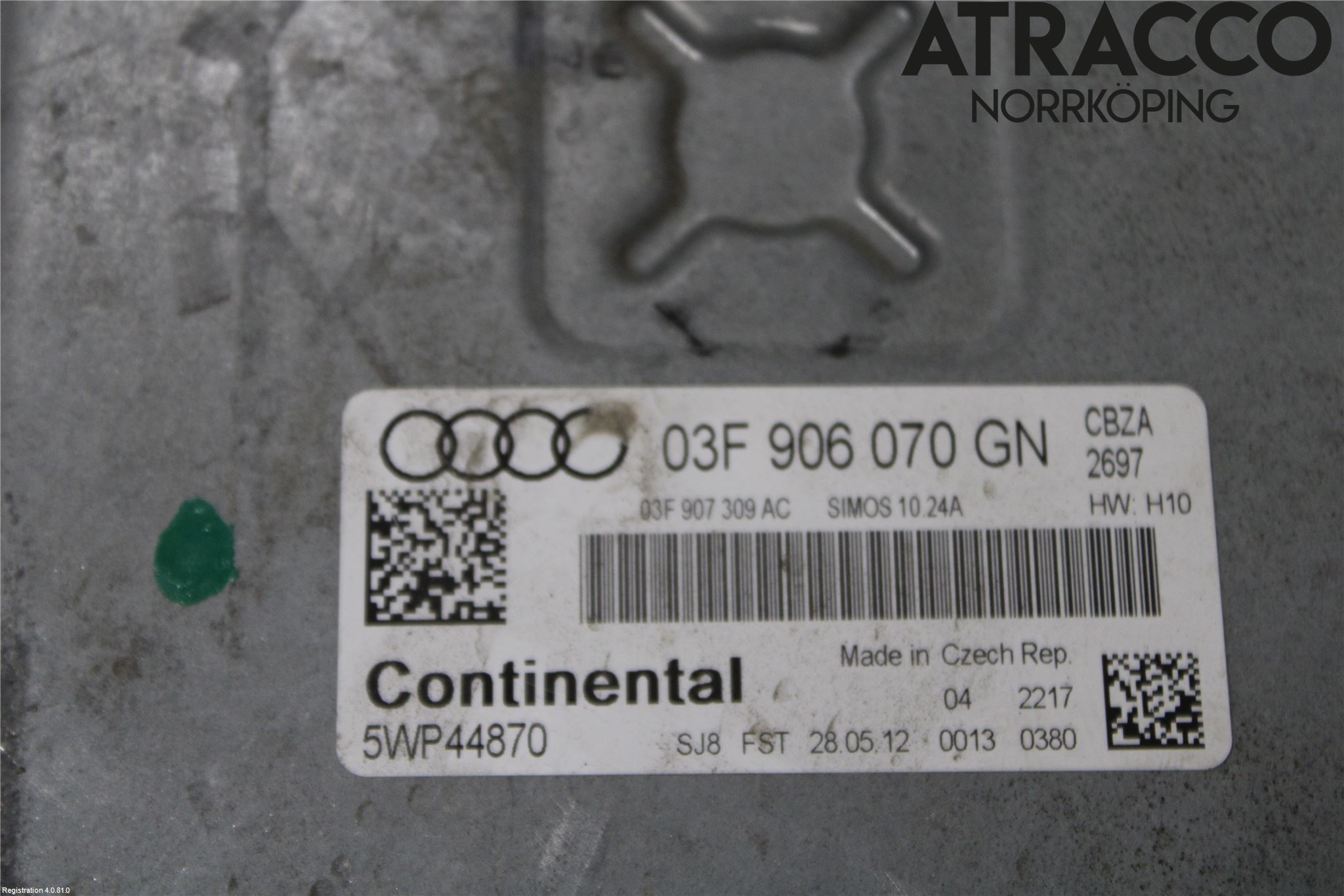 Audi A1/S1 11-18 Styrenhet Insprut Bensin