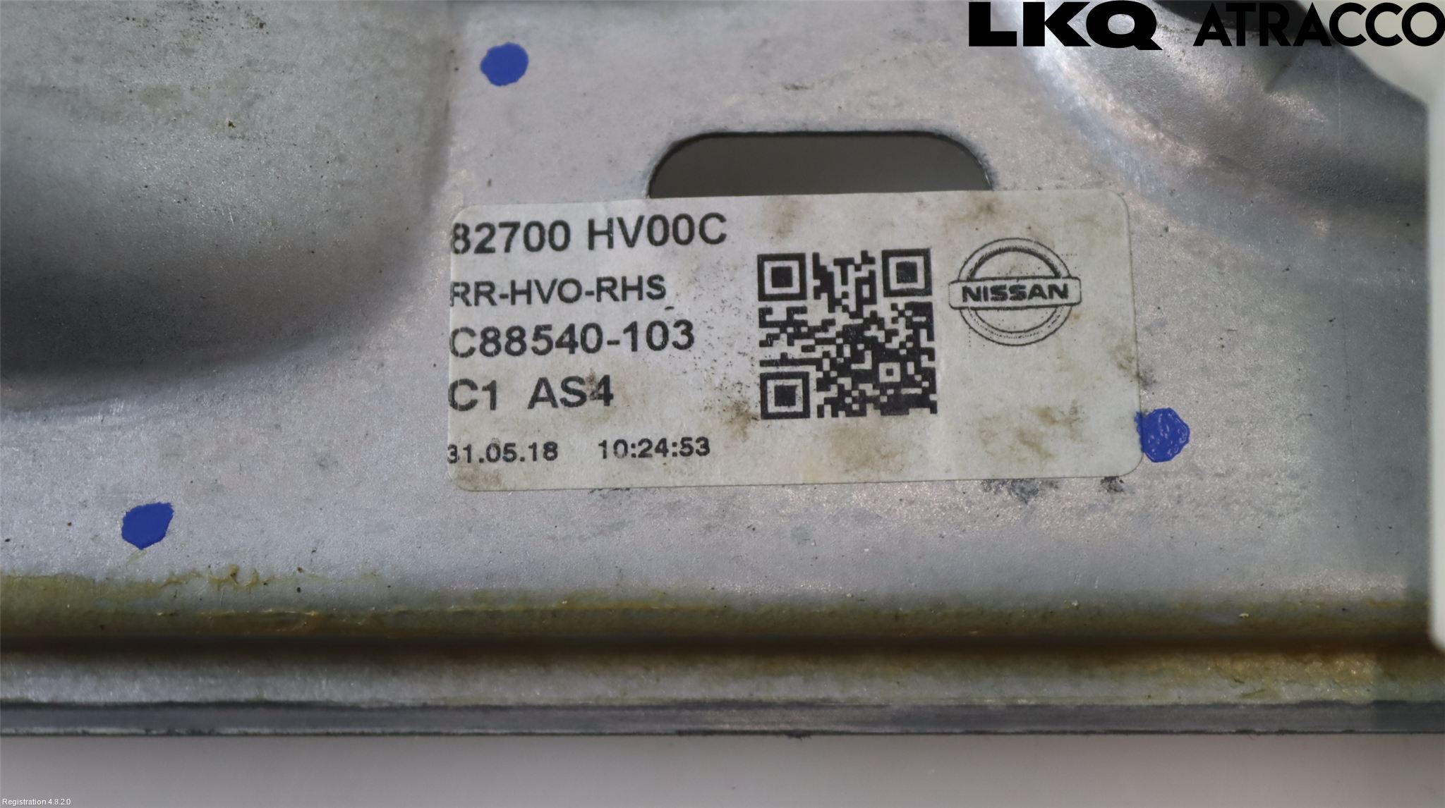Nissan QASHQAI 17-21 Fönsterhiss El Kompl