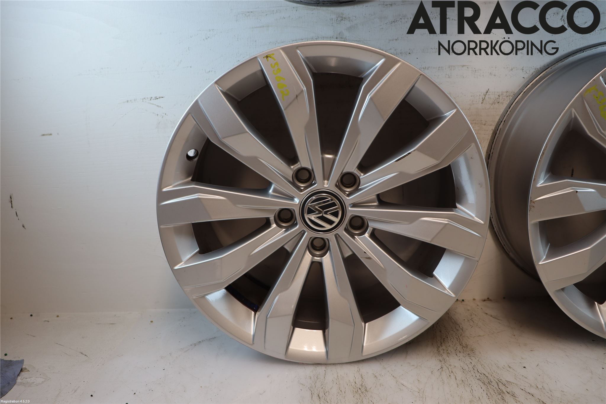 Volkswagen VW T-ROC 18- Fälgsats Aluminium
