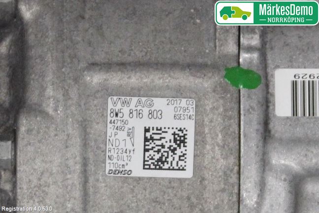 Audi A4/S4 B9 16-19 Ac Kompressor