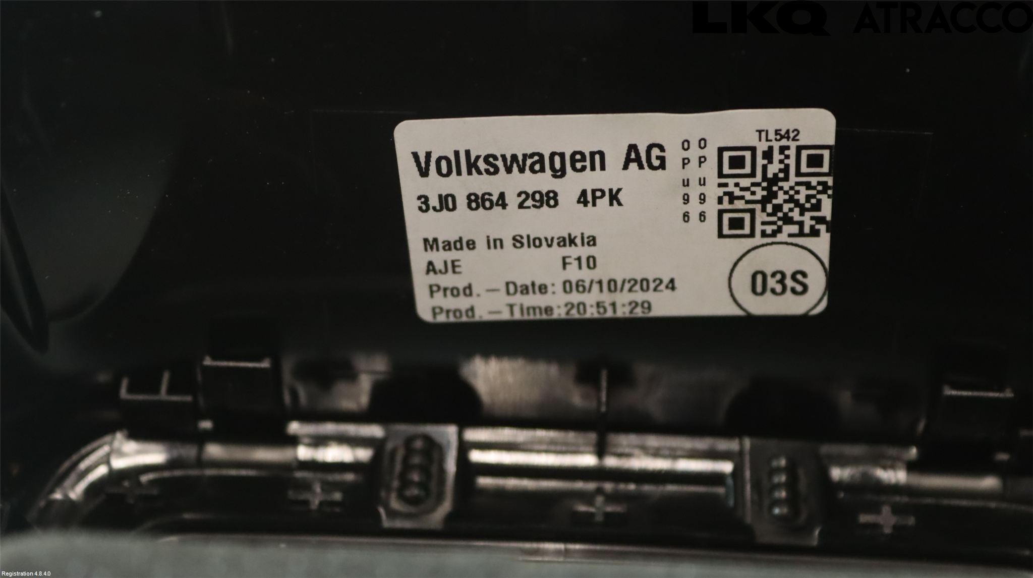Volkswagen VW PASSAT 24- Defrosterkanal-Munstycke