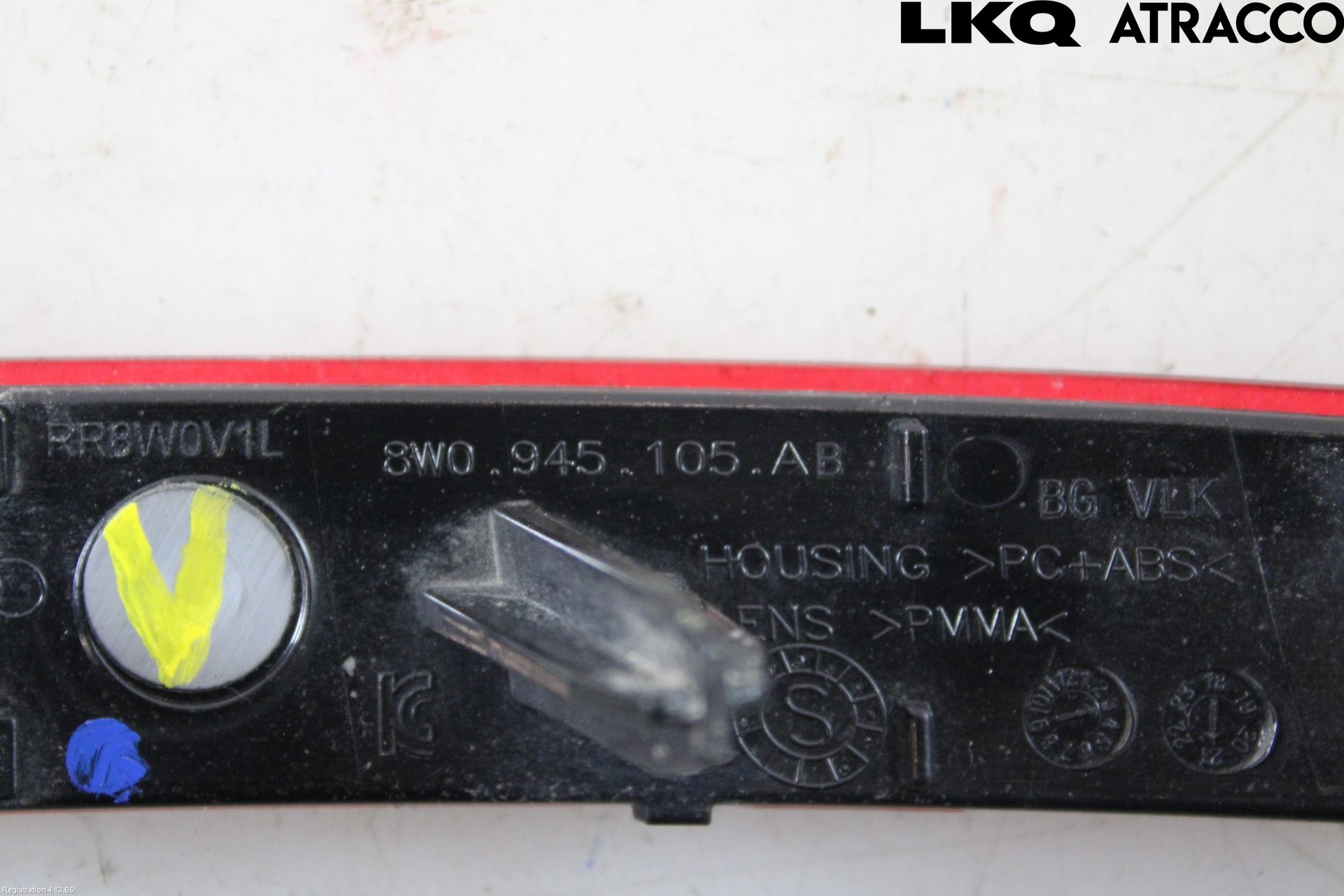 Audi A4/S4 B9 20- Dimljus/Reflex Bak
