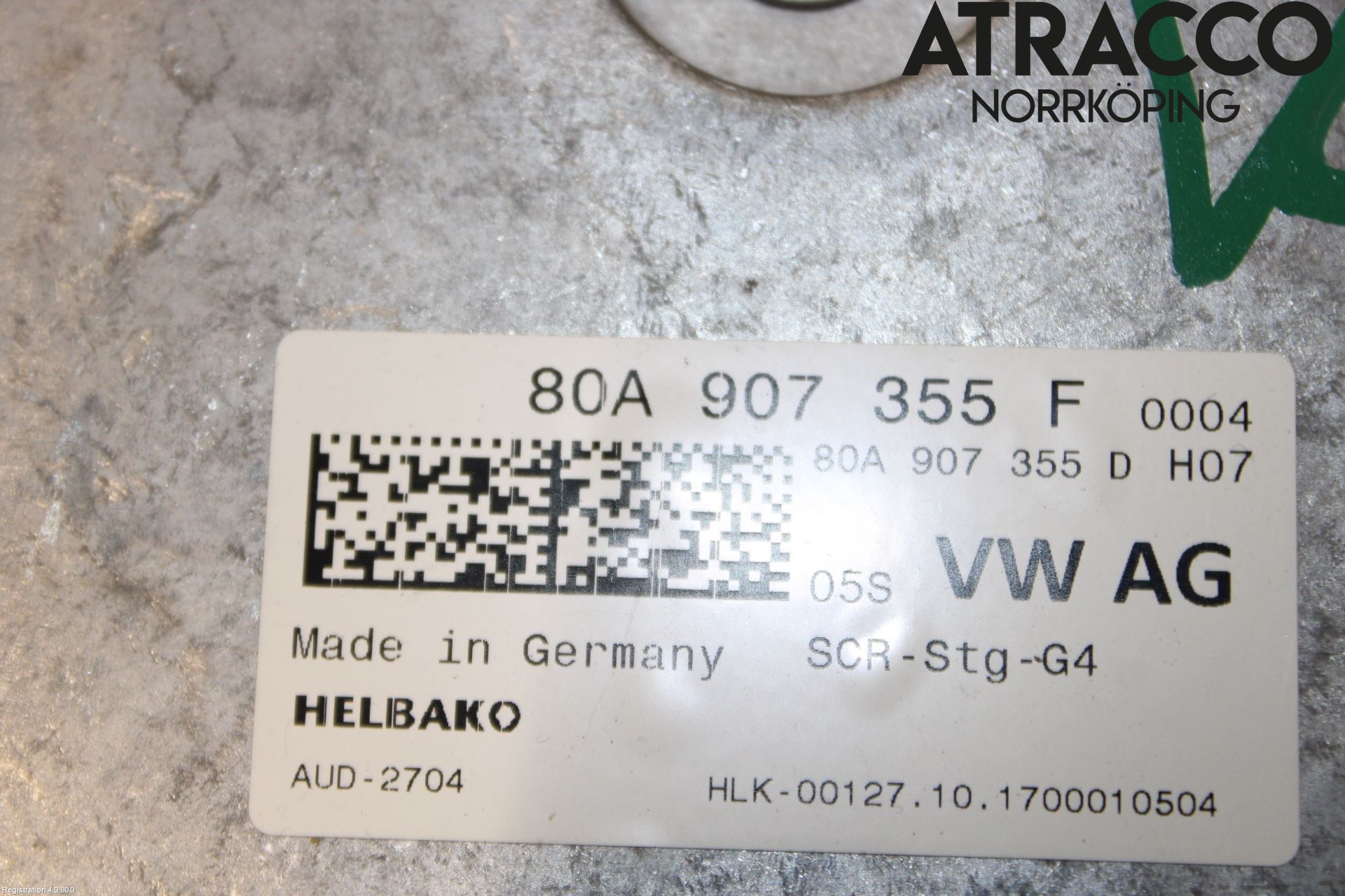 Audi Q5/SQ5 17- Styrenhet Avgasrening