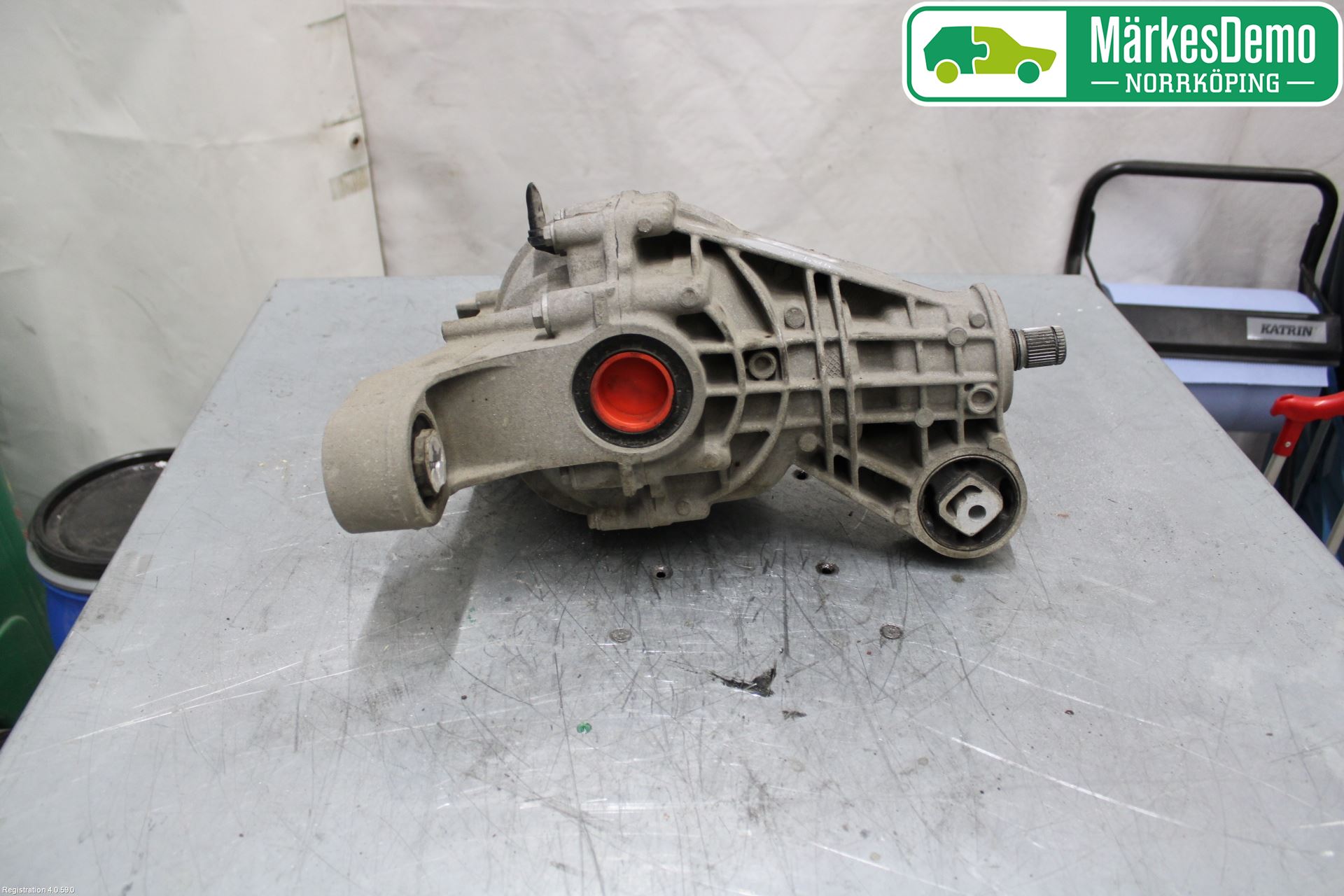 Volkswagen VW TOUAREG 7P 11-18 Bakväxel-Diff