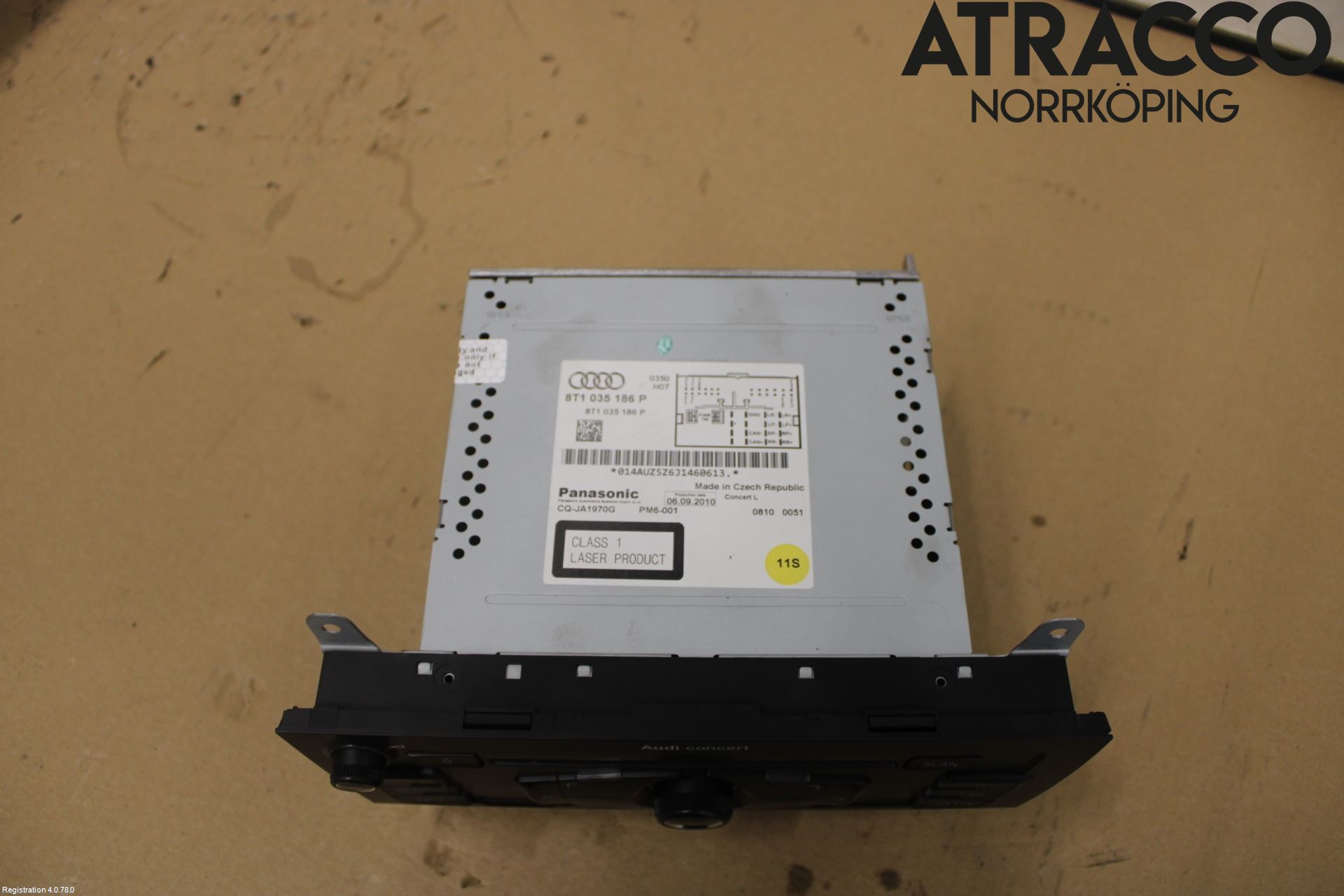 Audi A4/S4 08-11 Cd Radio - Multimediapanel