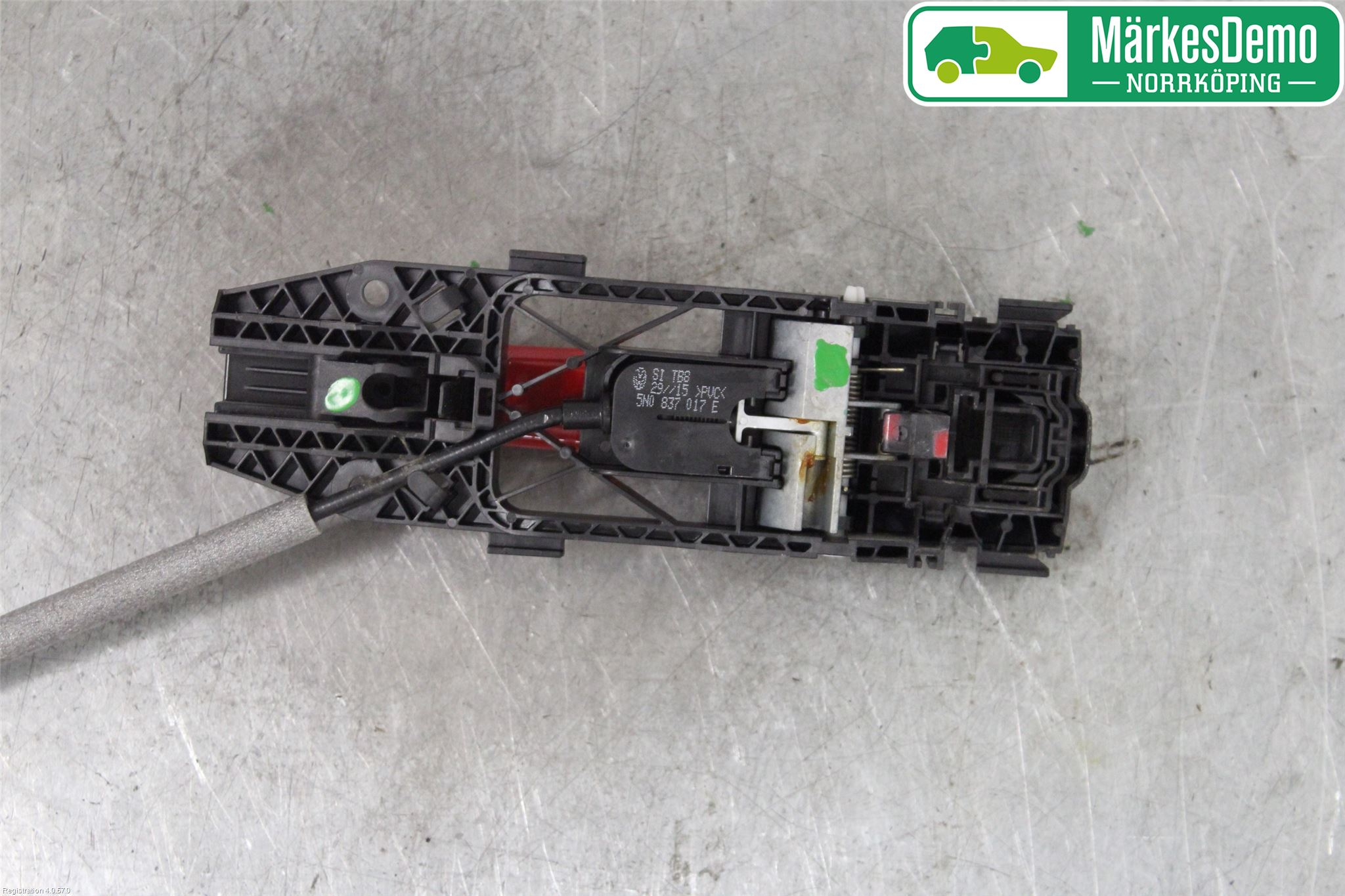 Skoda RAPID Dörrhandtag Yttre Hö