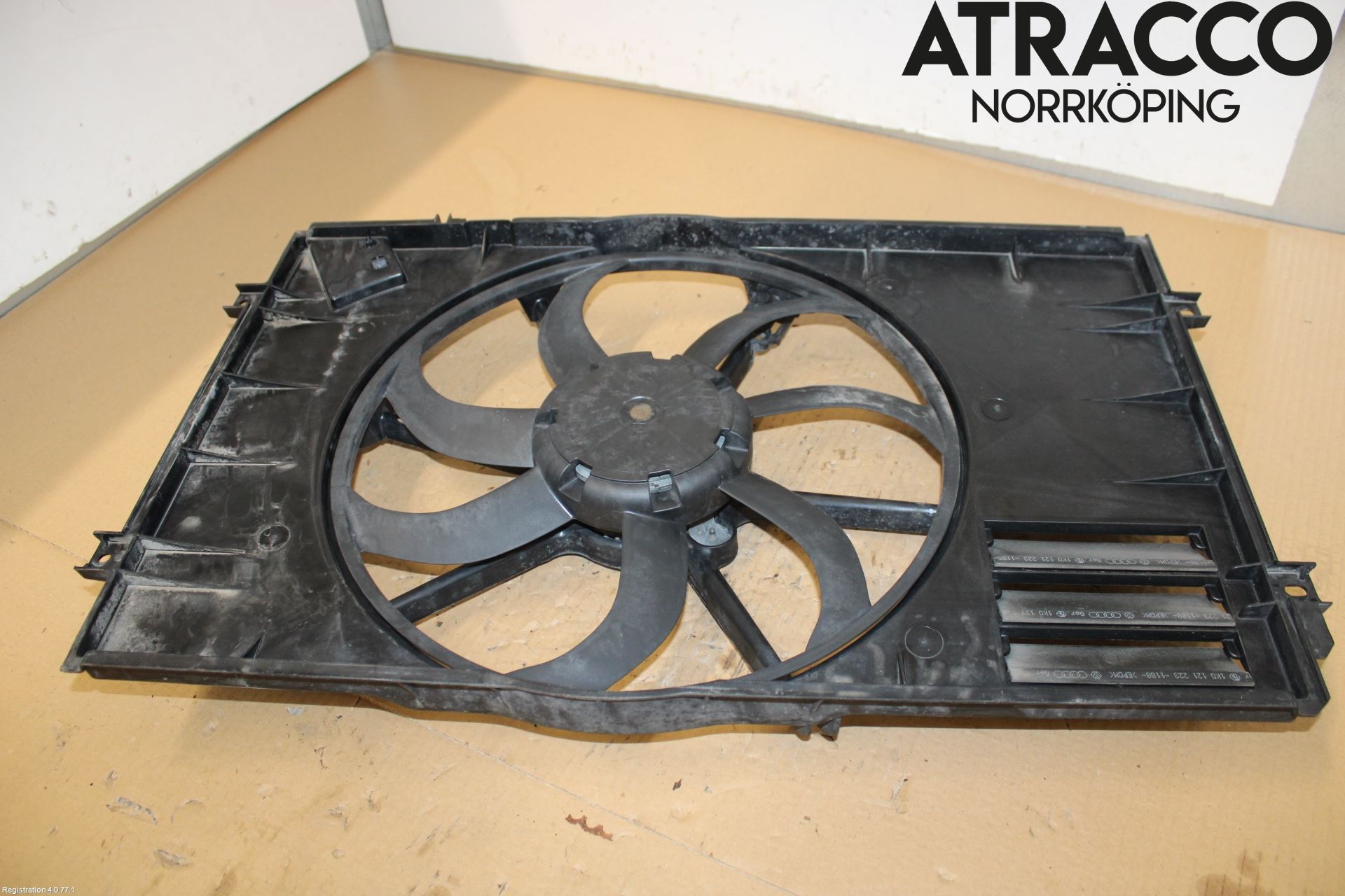 Seat LEON 06-12 Kylfläkt El