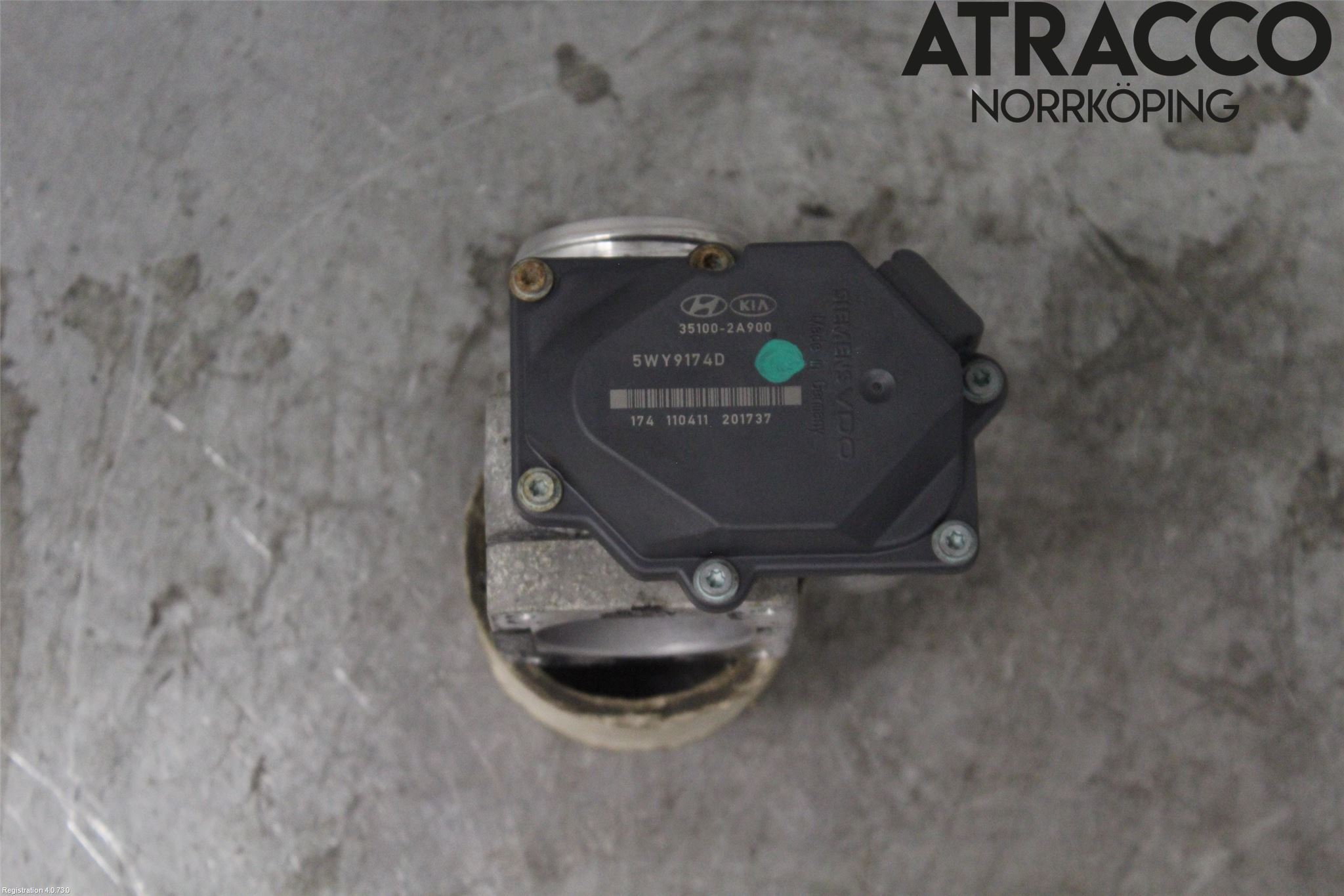 Kia CEED 06-12 Injspjällhus