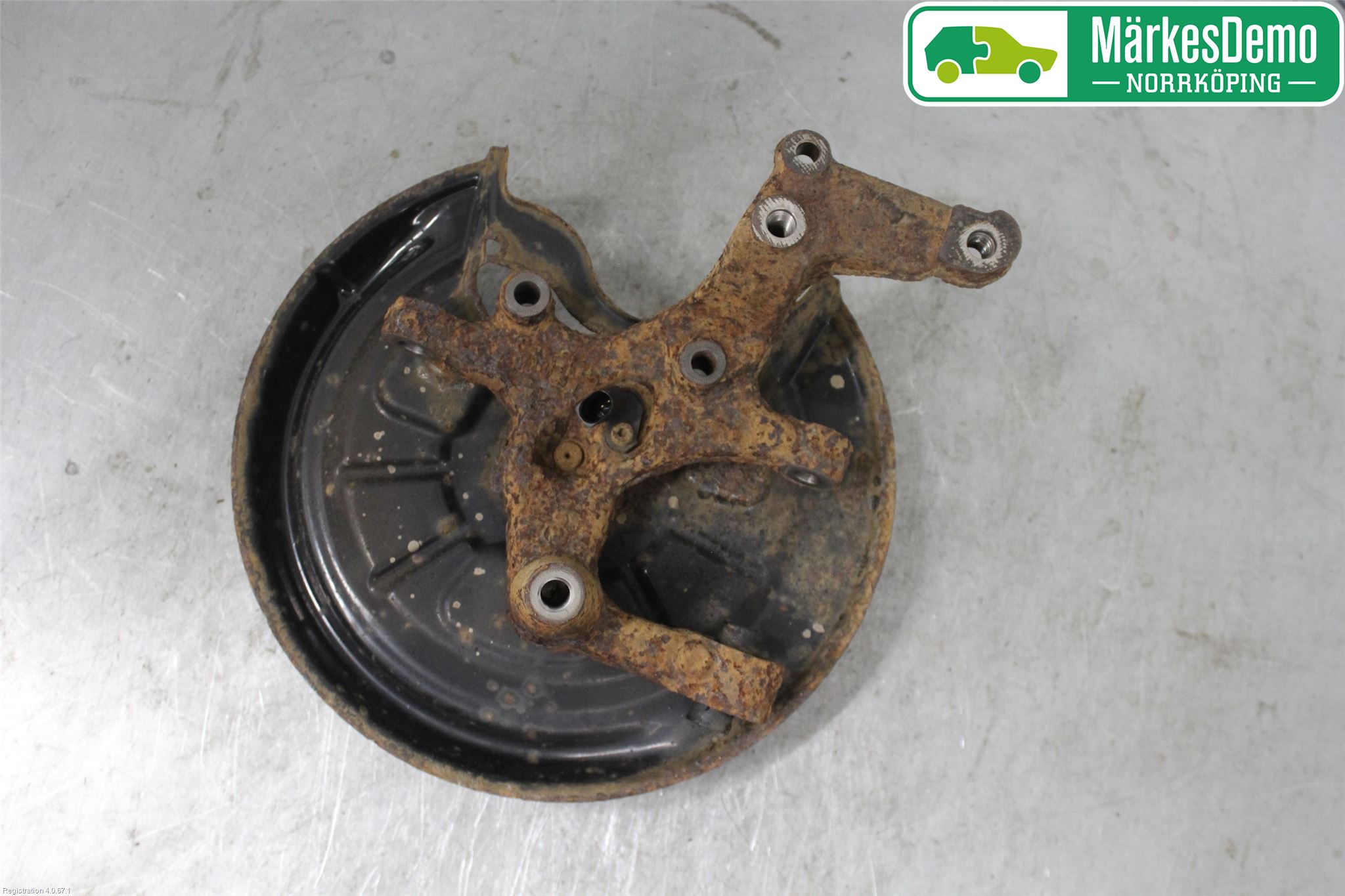 Volkswagen VW GOLF VI 09-13 Hjullagerhus-Spindel Vä B