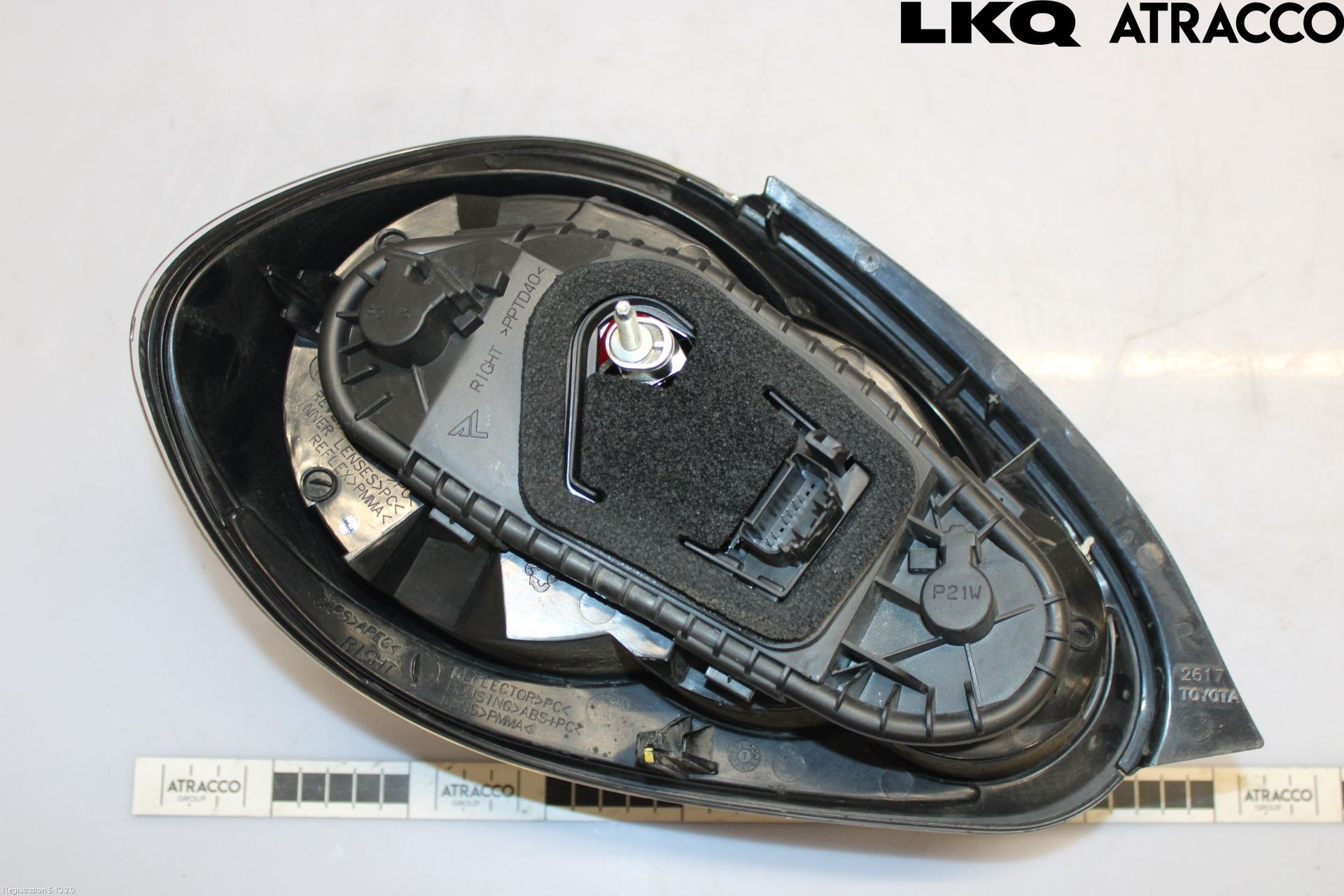 Toyota AYGO 06-14 Bakljus Höger