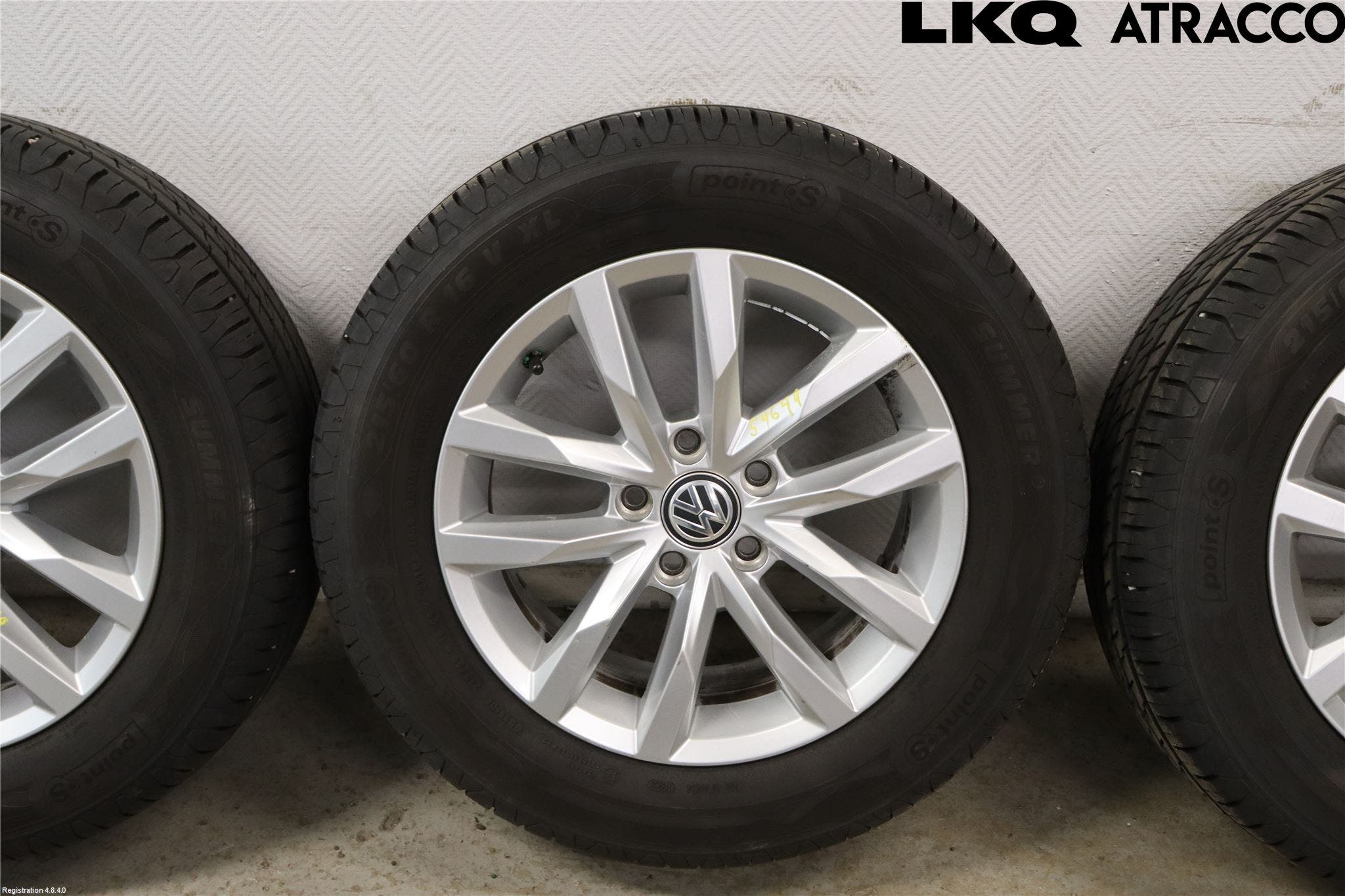 Volkswagen VW PASSAT 15-19 Sommardäck Alumfälg 4St