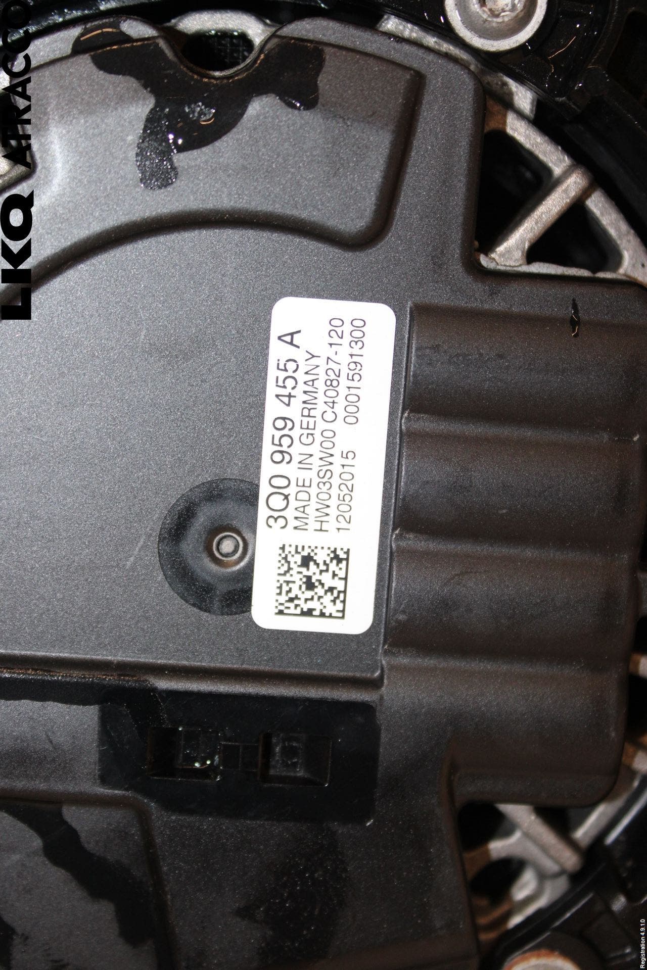 Volkswagen VW PASSAT 15-19 Kylfläkt El