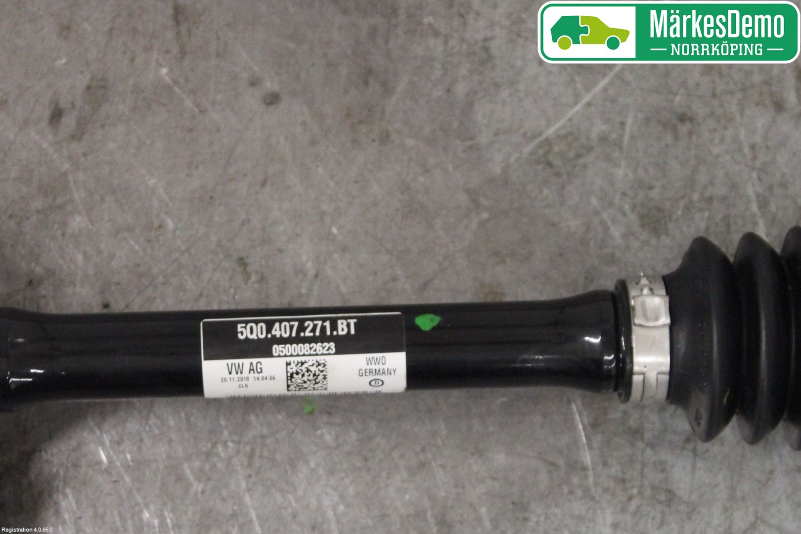Audi A3/S3 8V 13-20 Drivaxel Fram Vänster