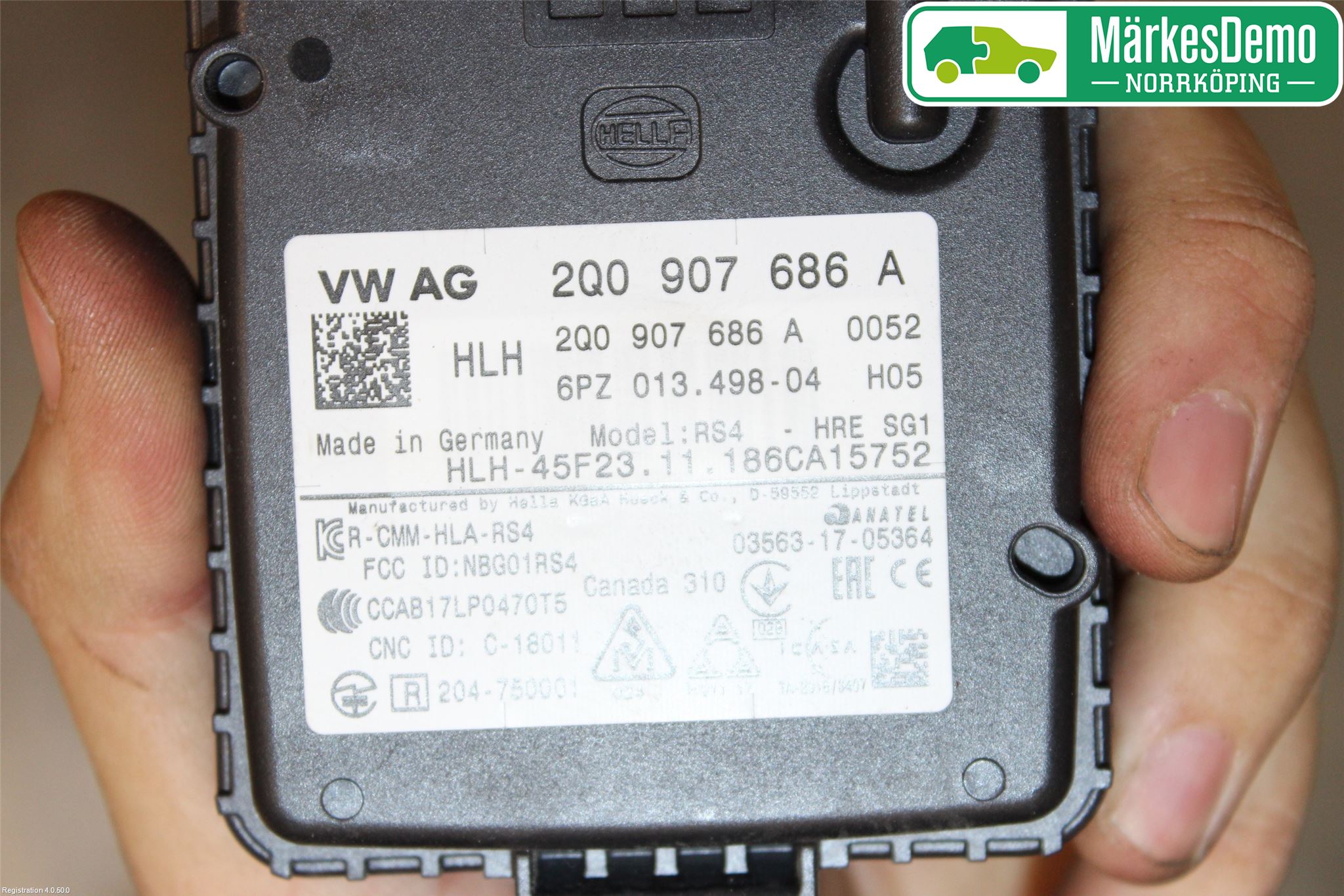 Seat TARRACO 19- Sensor Aktivt Kollisionsskydd