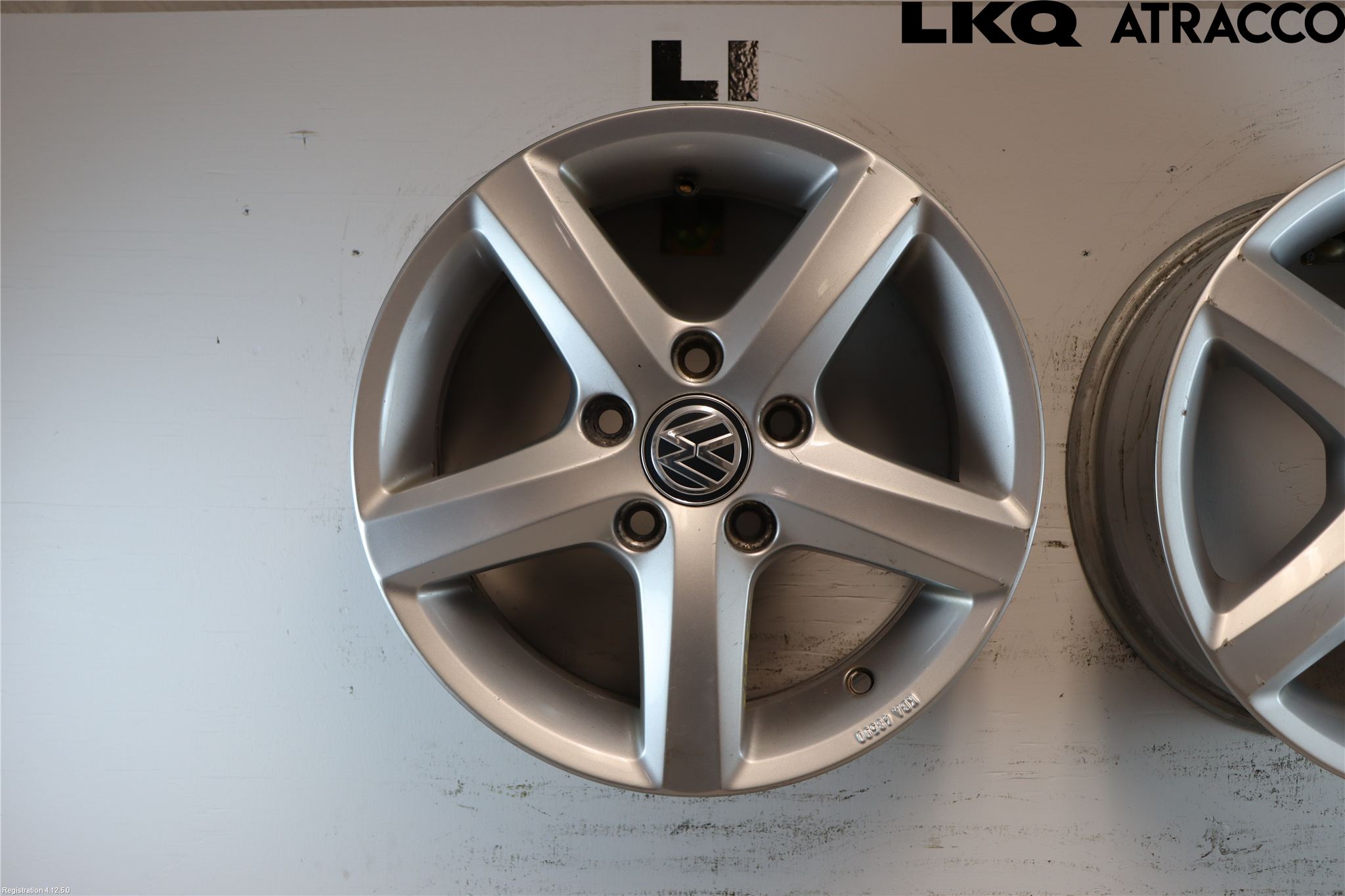 Volkswagen VW GOLF / E-GOLF VII 13-20 Fälgsats Aluminium