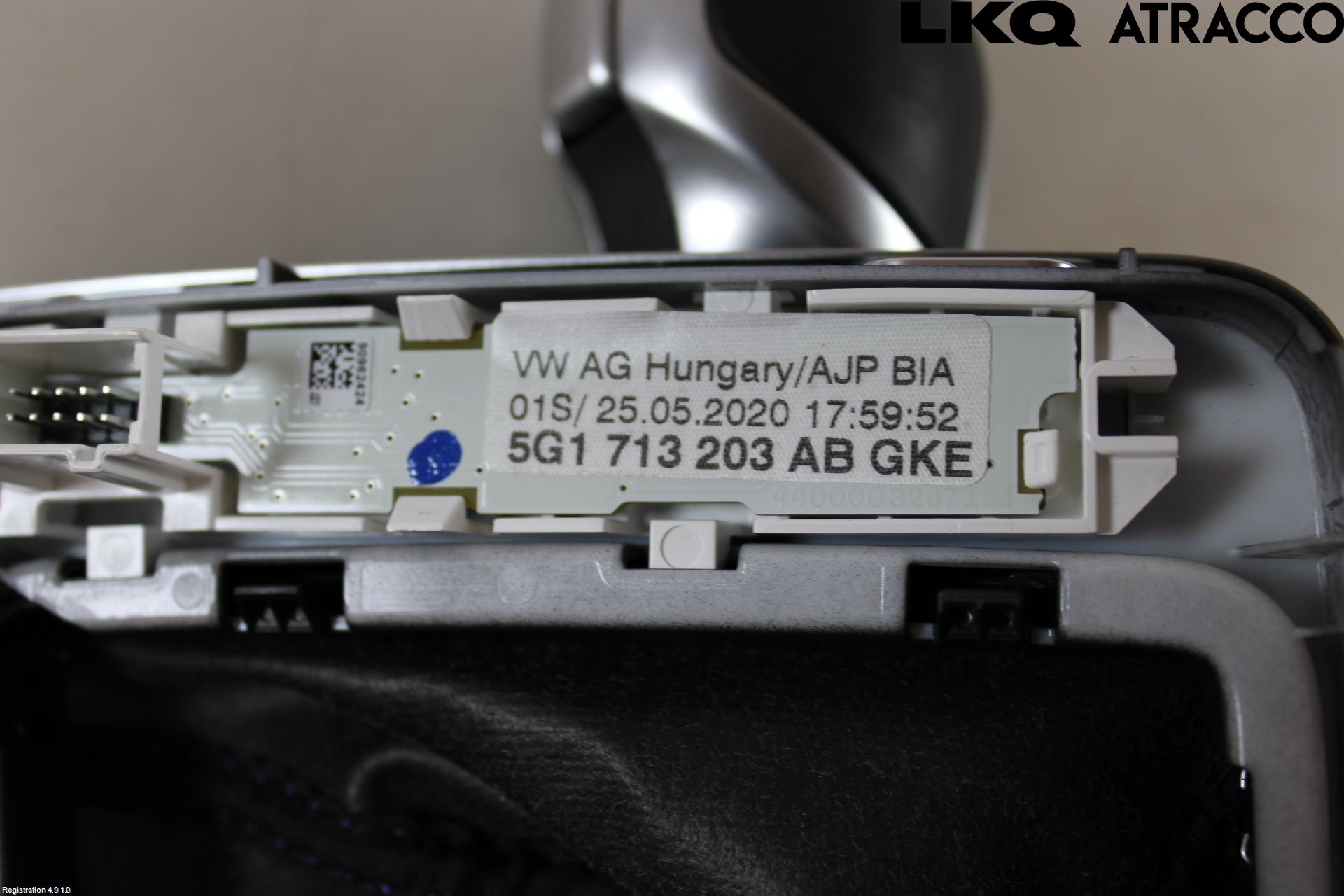 Volkswagen VW GOLF / E-GOLF VII 13-20 Växelspaksknopp