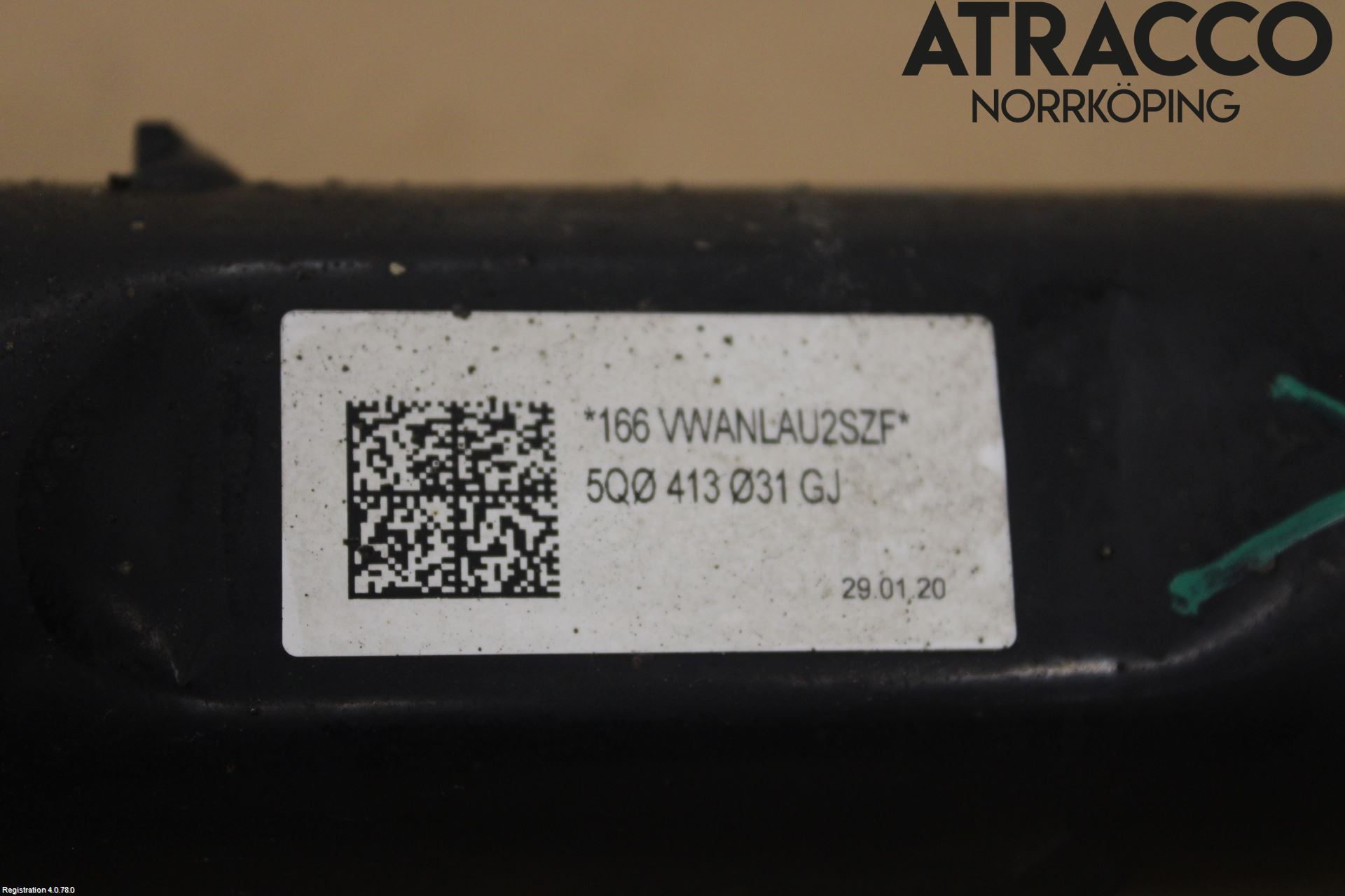 Volkswagen VW GOLF / E-GOLF VII 13-20 Fjäderben Fram Vänster