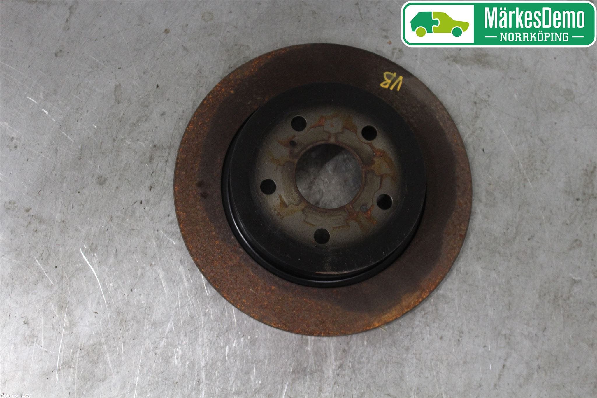 Toyota C-HR 16-23 Bromsskiva Bak