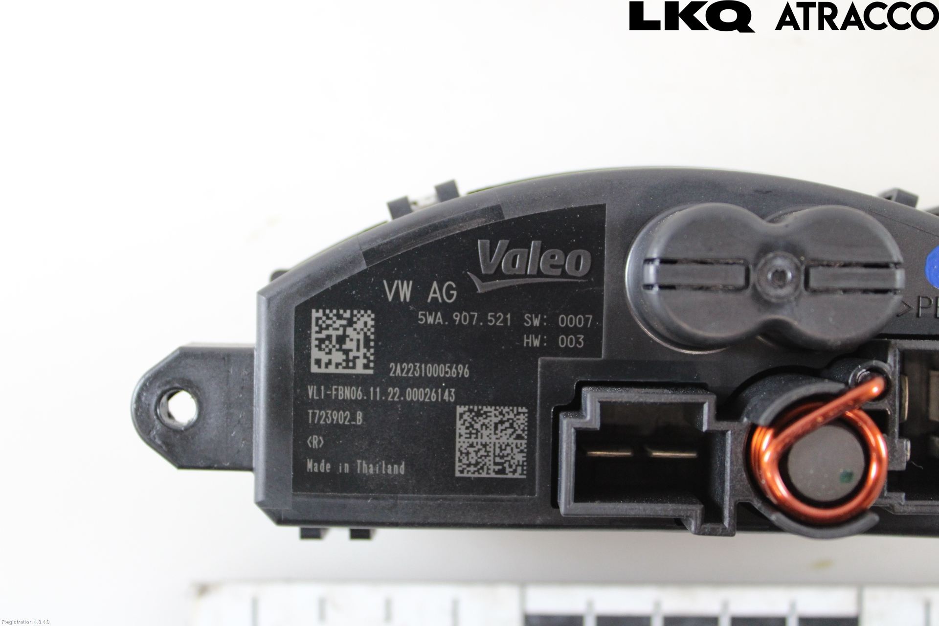 Volkswagen VW GOLF / E-GOLF VIII 20- Värmefläktsmotstånd