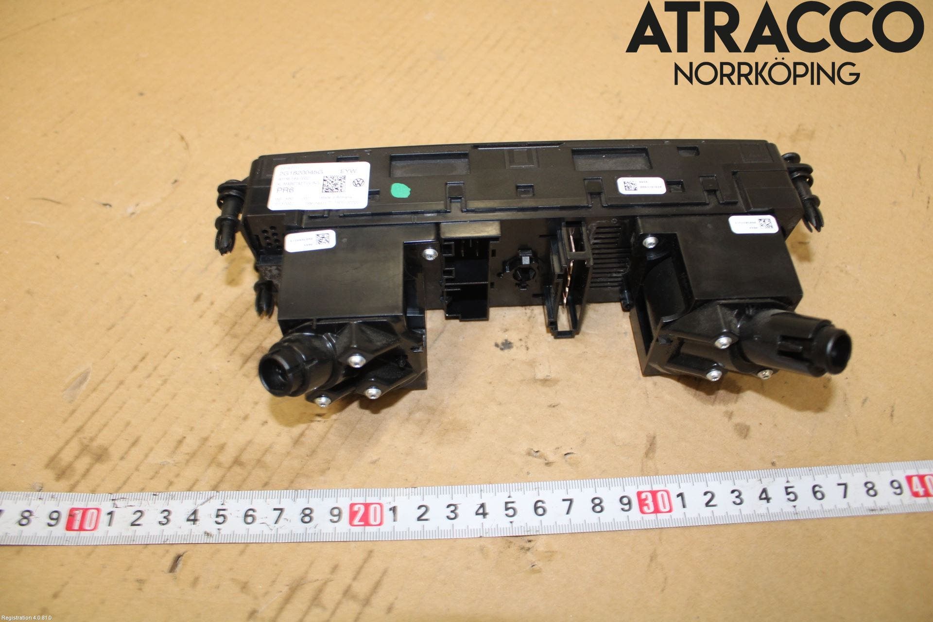 Volkswagen VW POLO VI 18->> Värmereglage