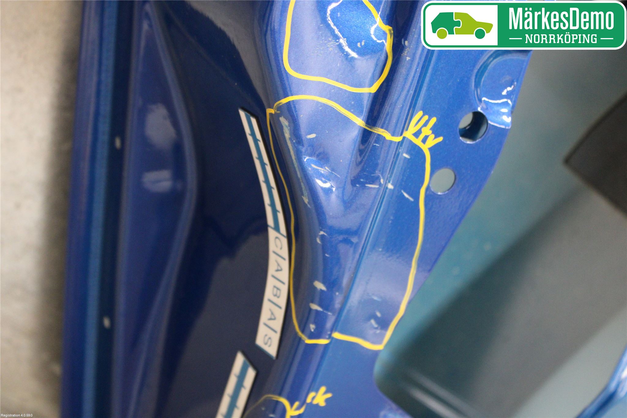 Renault MÉGANE II  06-08 Dörr Bak Vänster