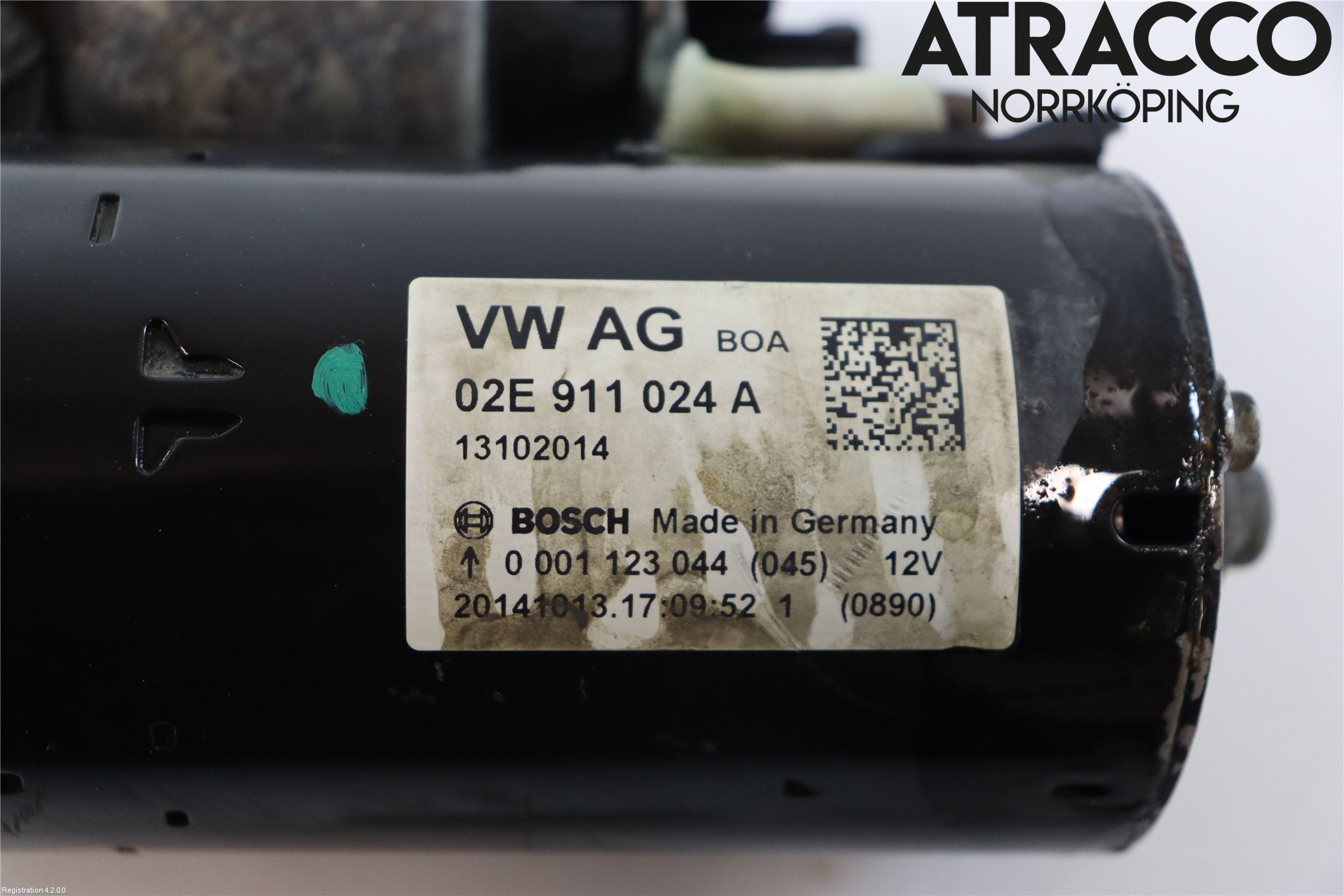 Volkswagen VW TRANSP/CARAVELLE (T5) 04-15 Startmotor Diesel