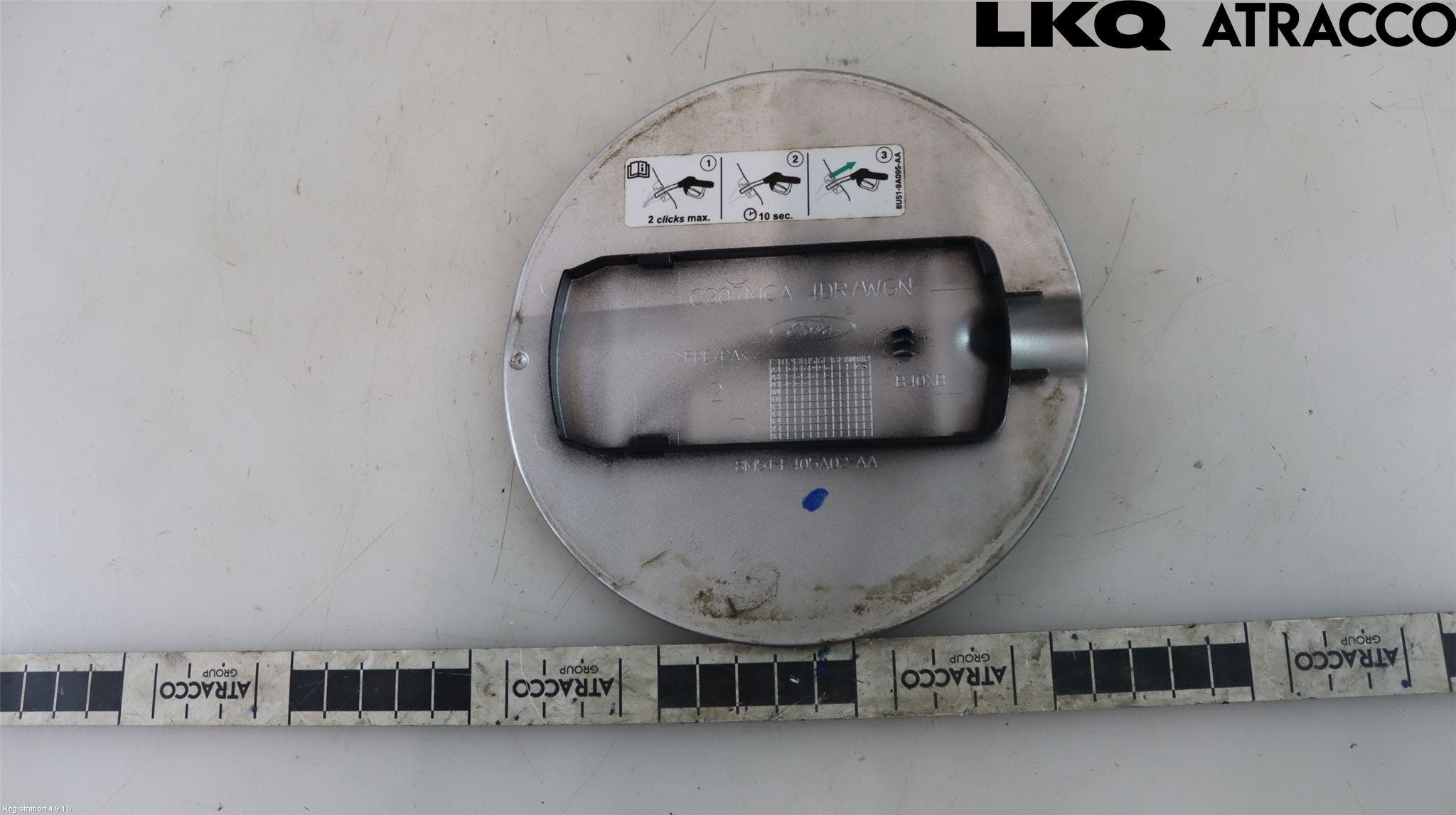 Ford FOCUS 08-11 Tanklucka