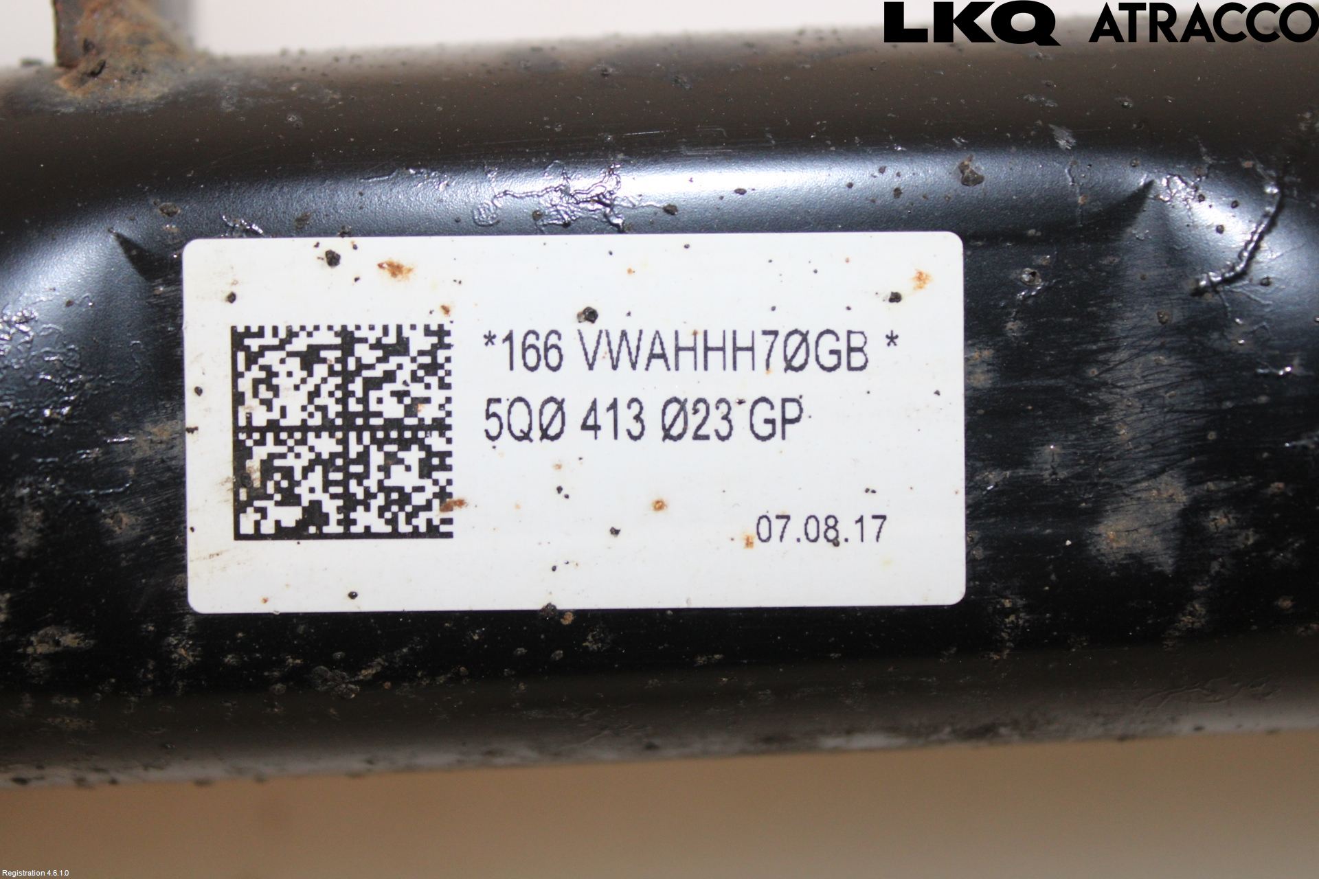 Volkswagen VW GOLF / E-GOLF VII 13-20 Fjäderben Fram Höger