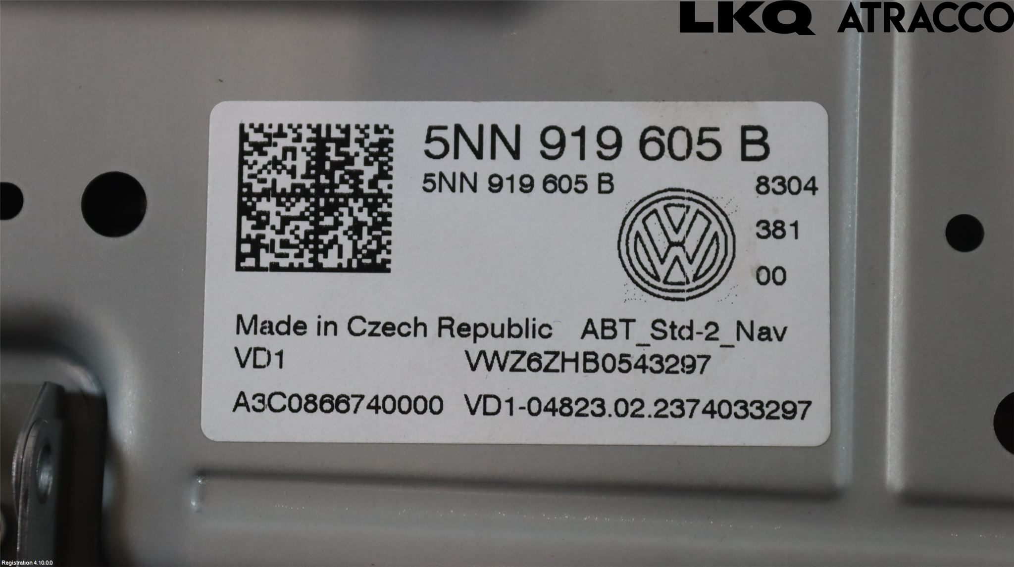 Volkswagen VW TIGUAN 16-24 Multifunktionsdisplay