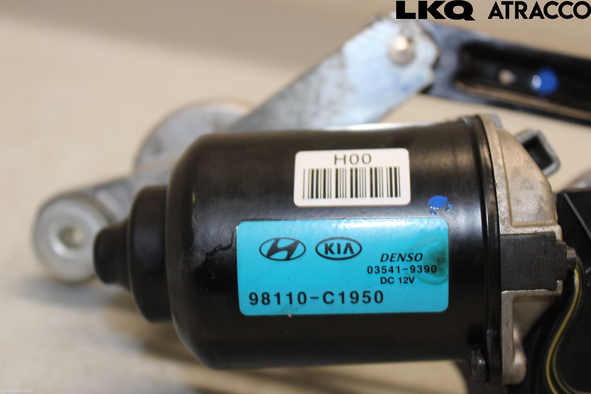 Kia RIO 17- Torkarmekanism Vindruta