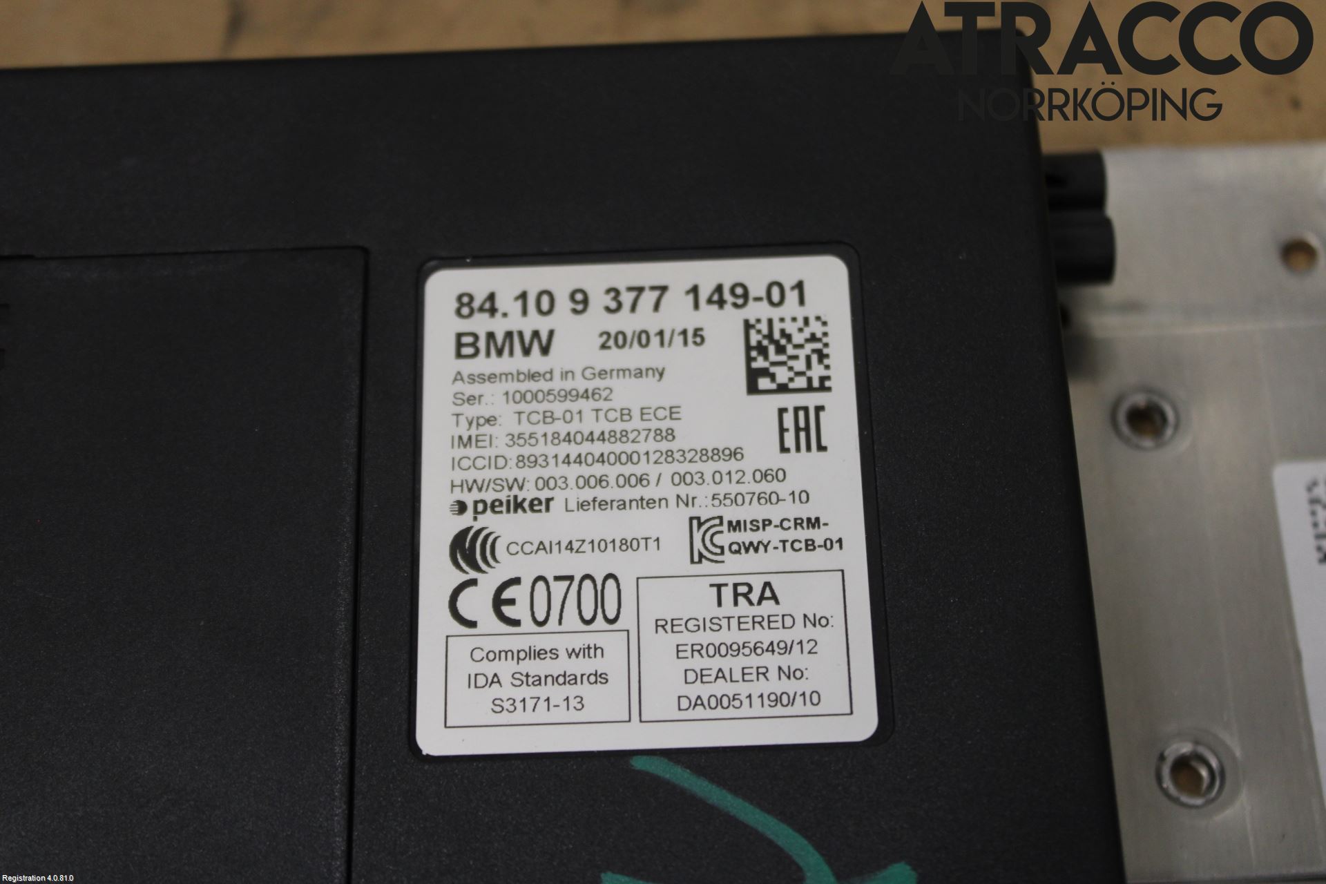 BMW 3 F30/F31/F80 12-19 Telefon