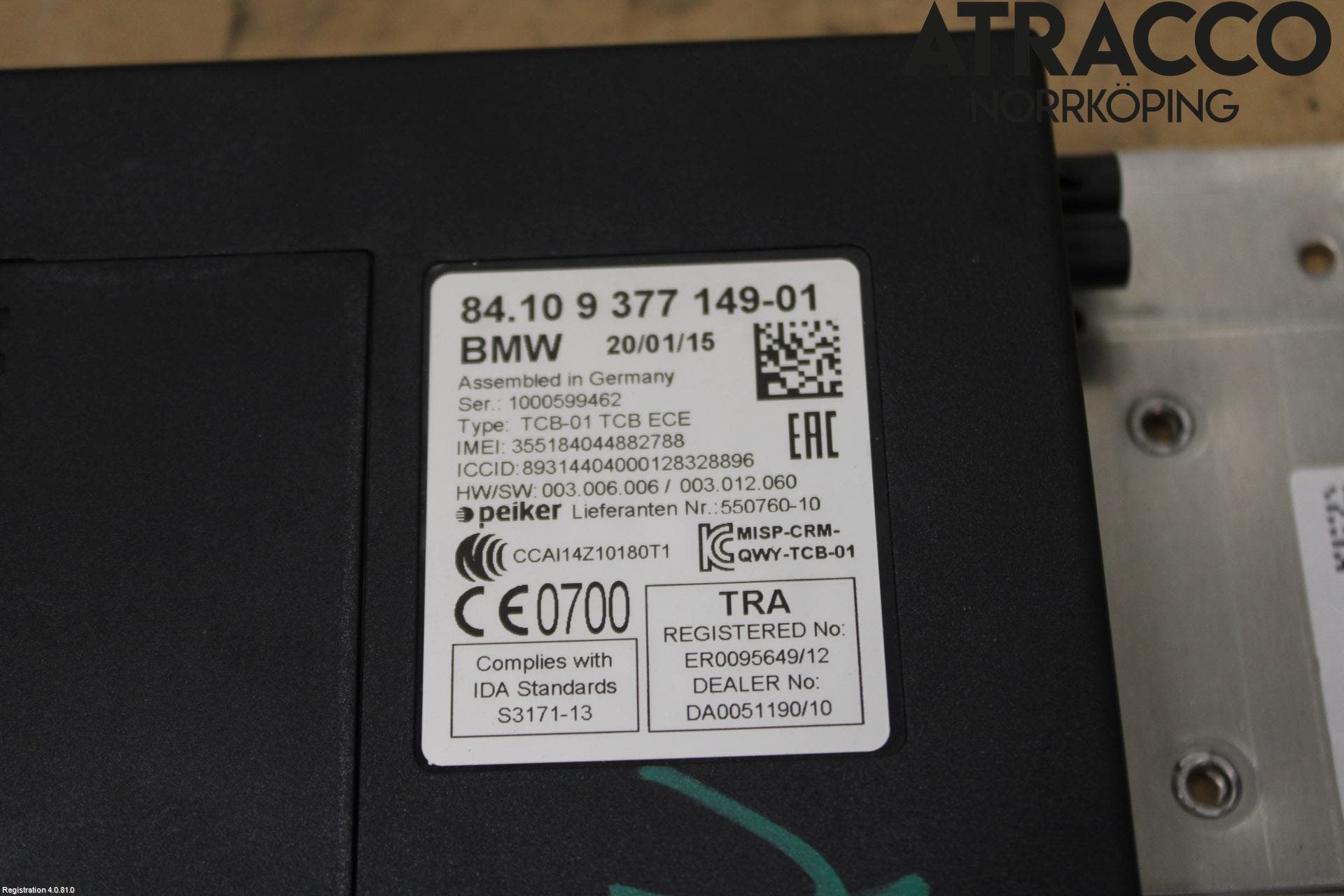 BMW 3 F30/F31/F80 12-19 Telefon