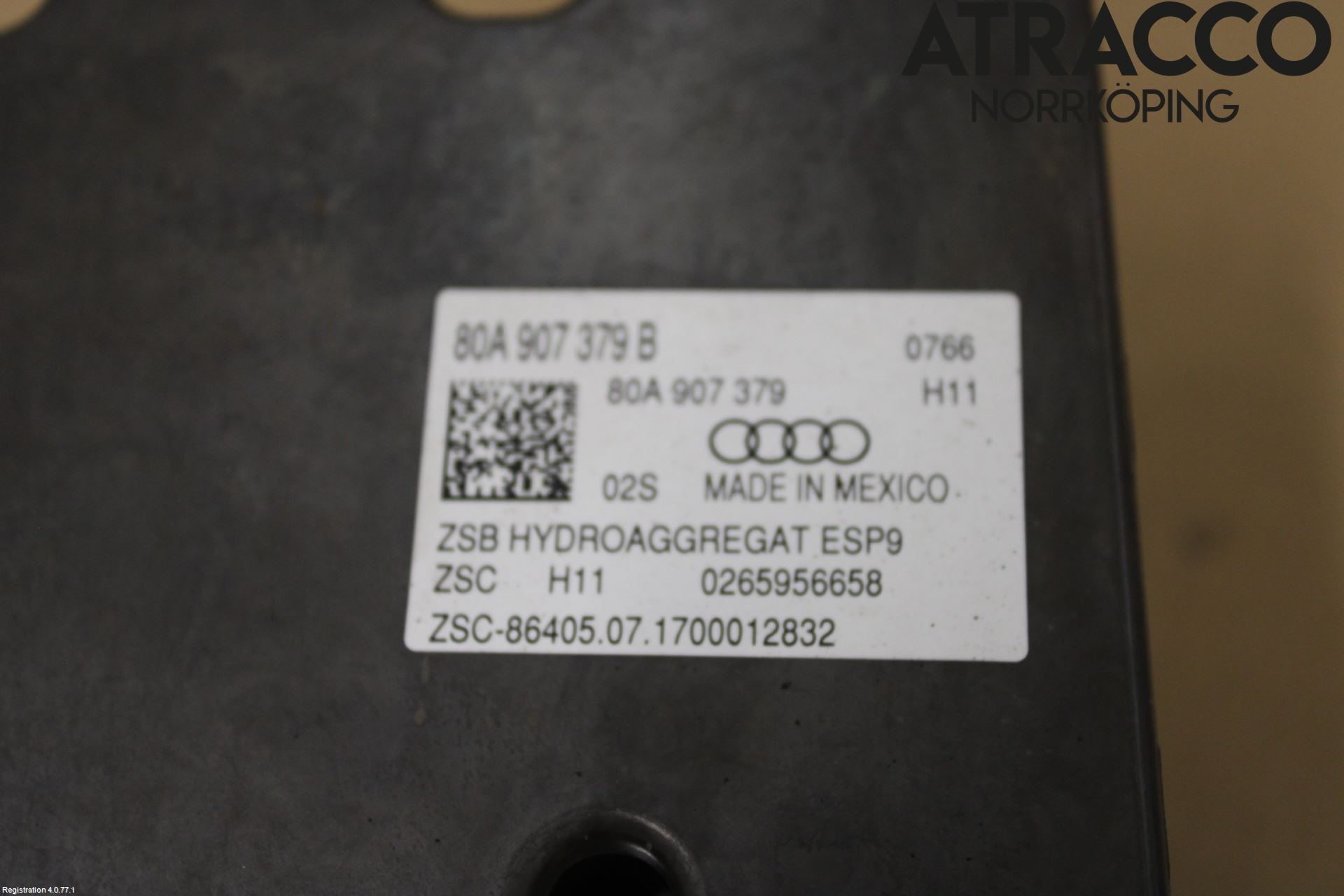 Audi Q5/SQ5 17- Abs Hydraulaggregat