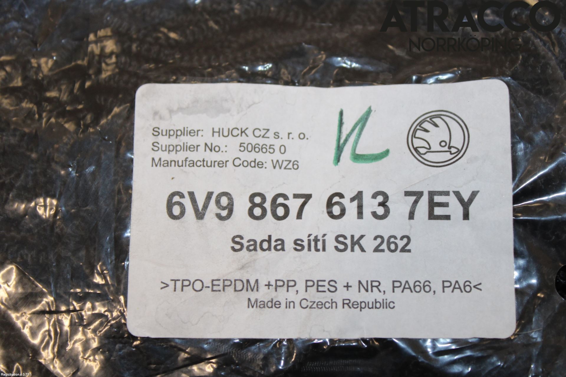 Skoda FABIA 15-21 Lastnät