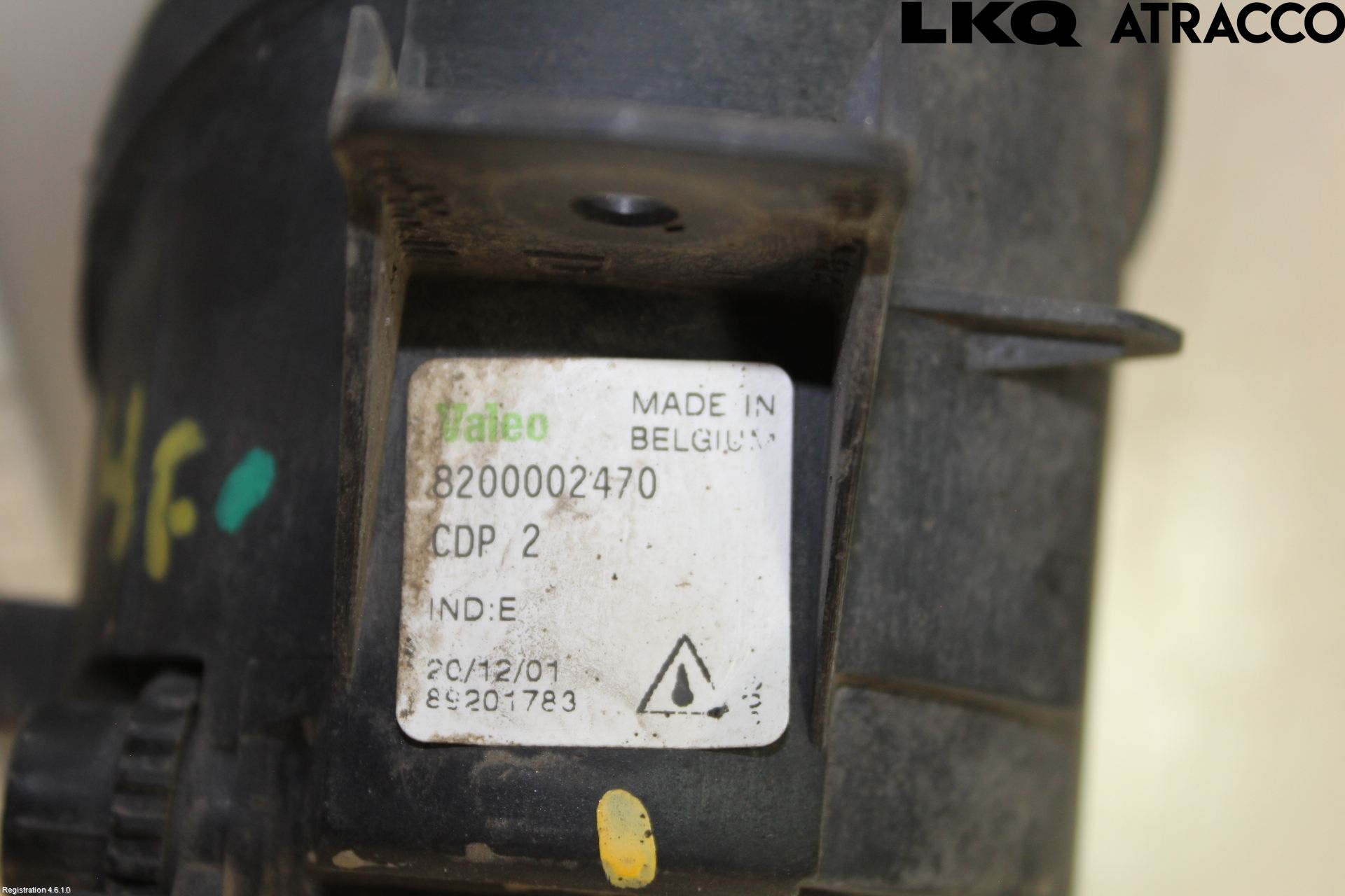 Renault CLIO II 01-08 Dimljus-Varselljus Fram