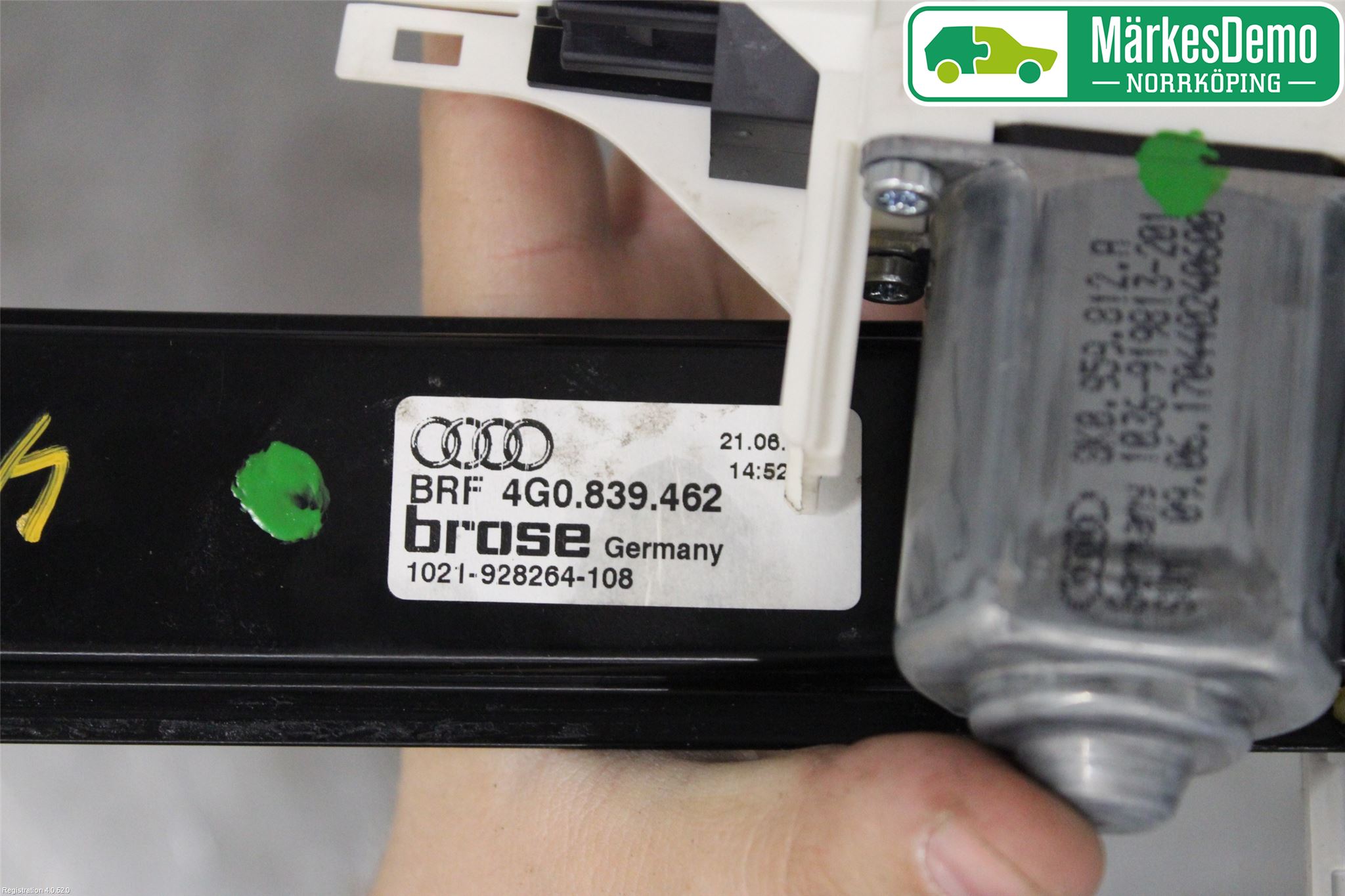 Audi A6/S6 4G 11-18 Fönsterhiss El Kompl