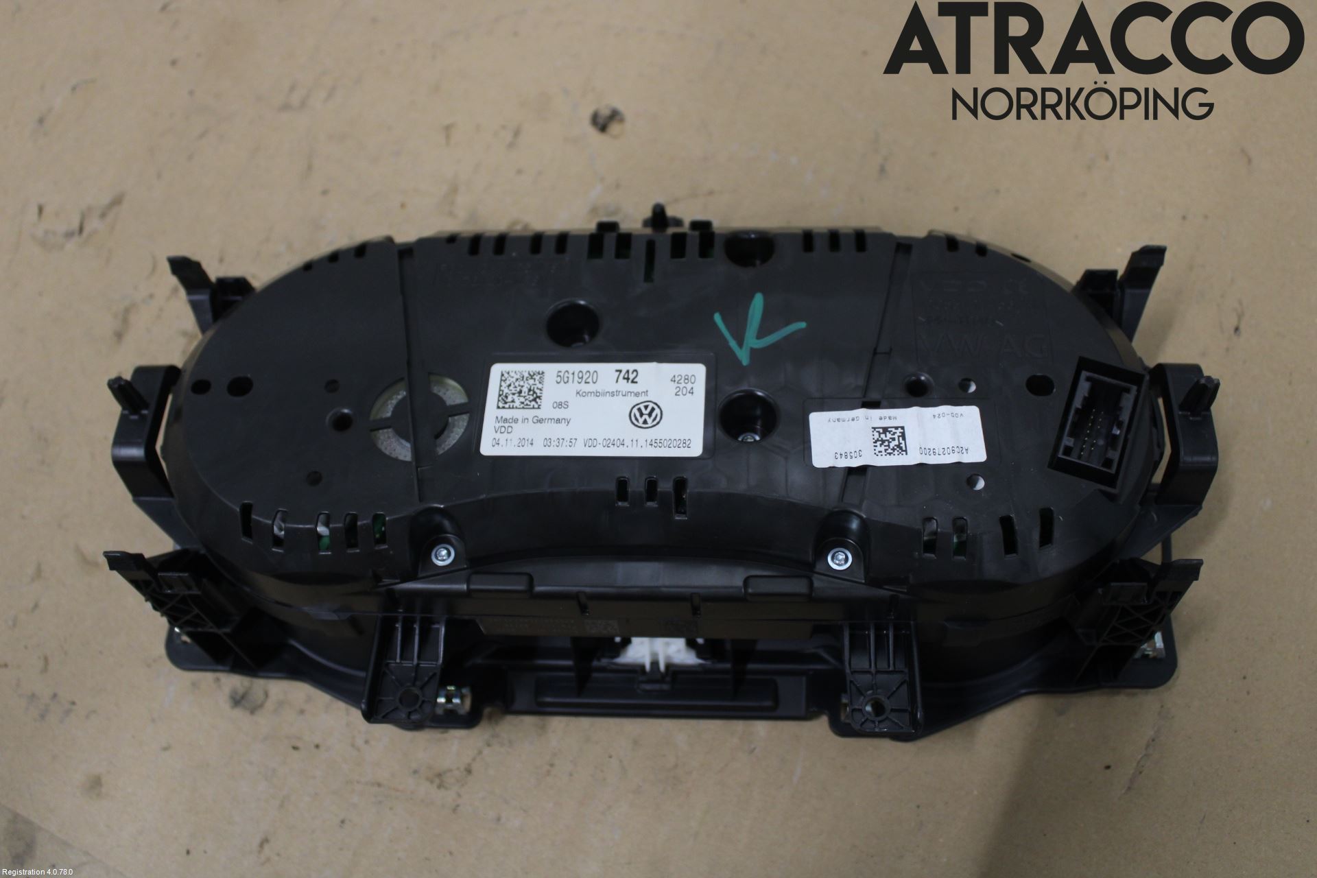 Volkswagen VW GOLF / E-GOLF VII 13-20 Instrument Komb