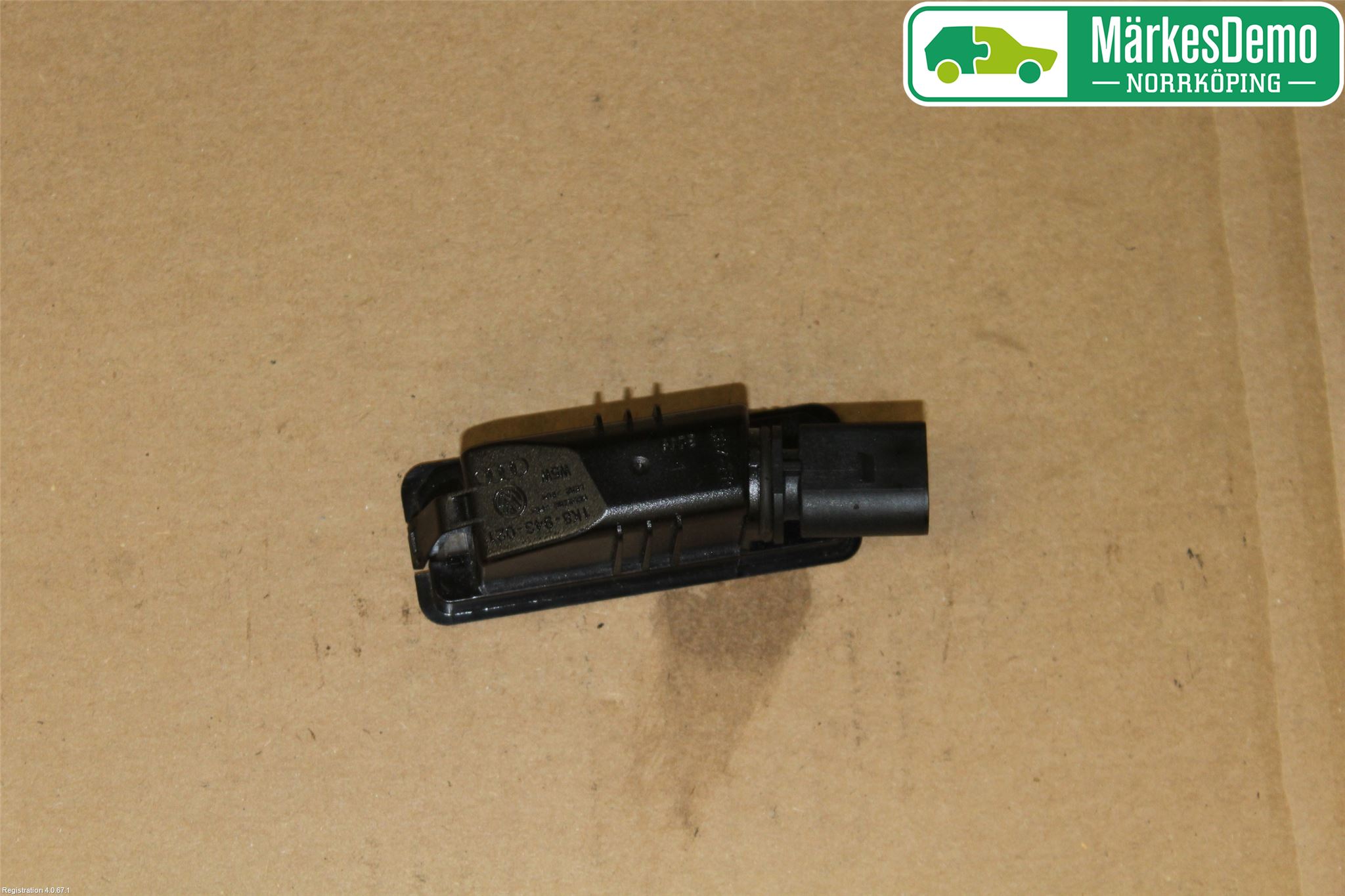 Volkswagen VW GOLF / E-GOLF VII 13-20 Skylt Belysning