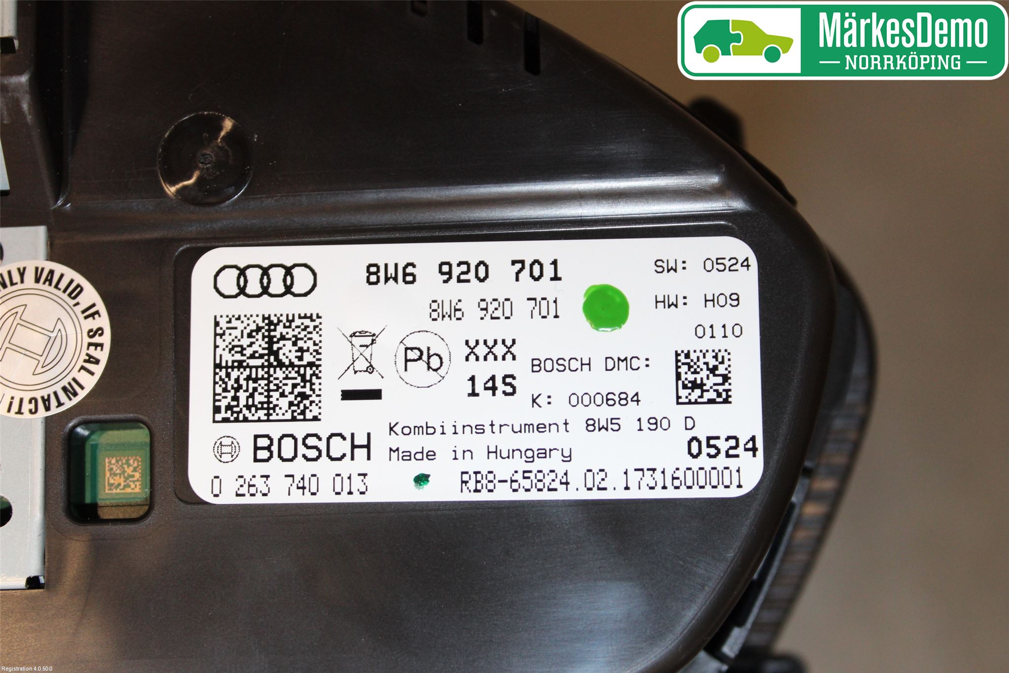 Audi A5 17- Instrument Komb