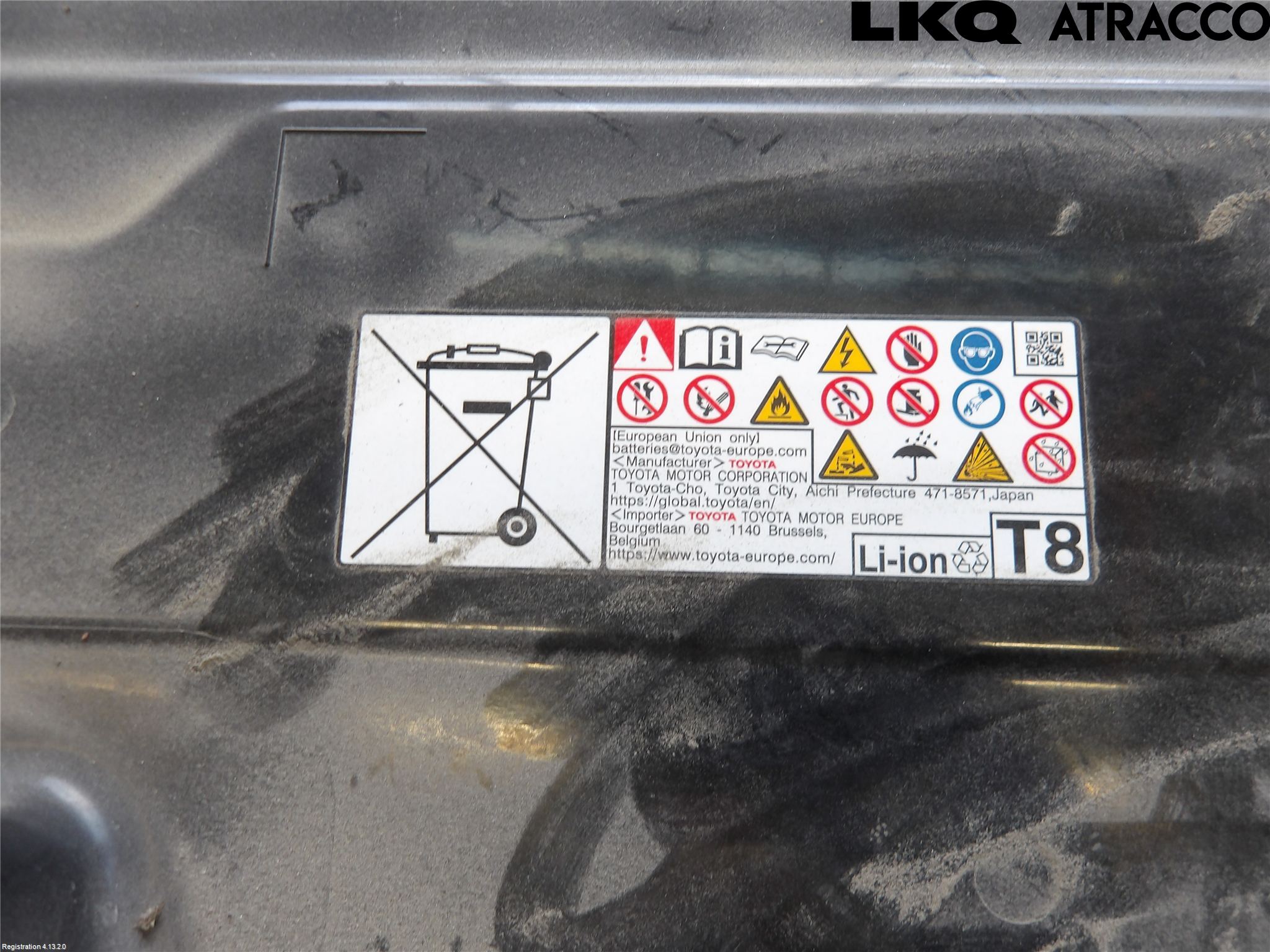 Lexus NX 340h/450h+ 21- Batteri Högspänning