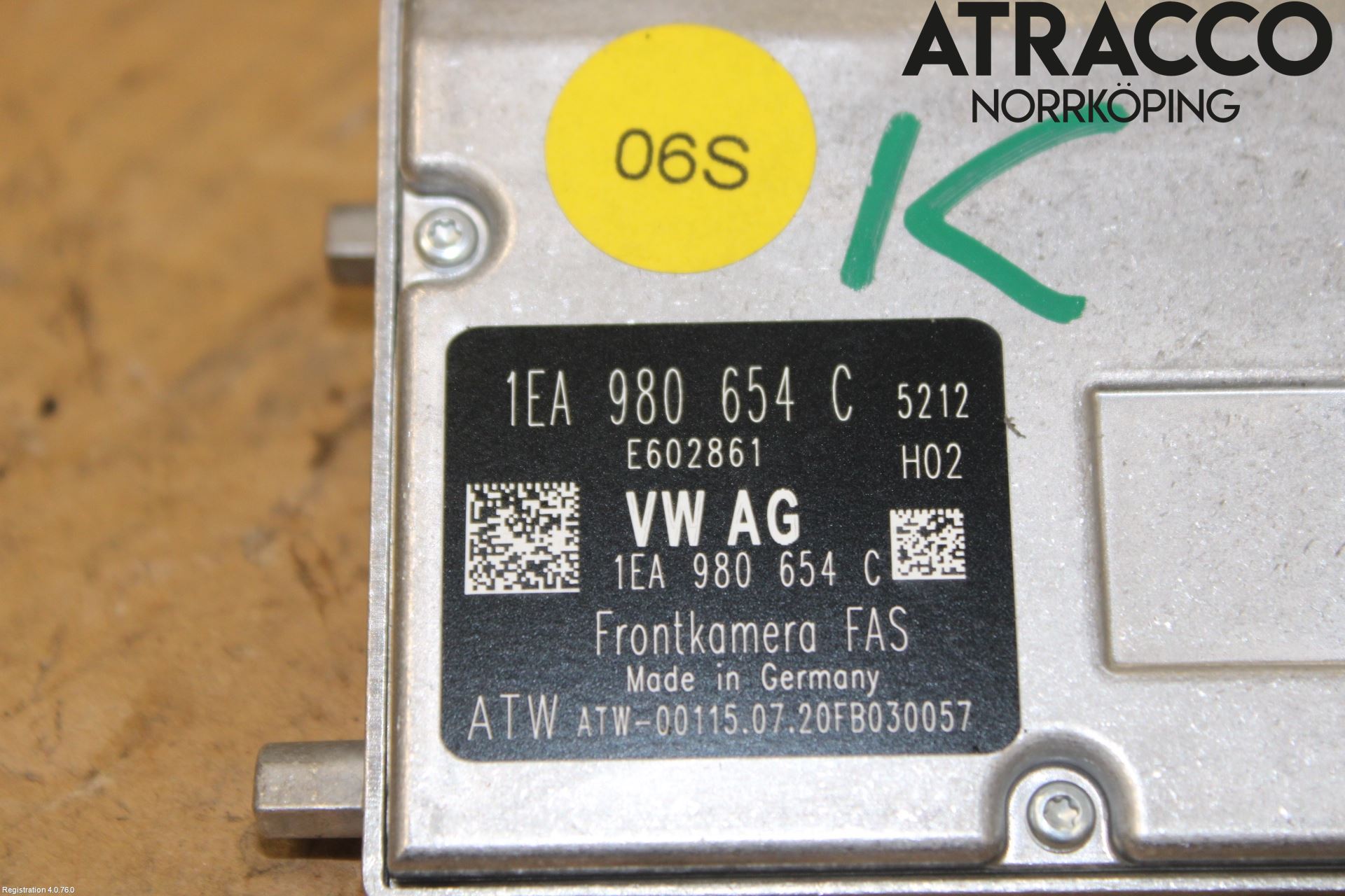 Volkswagen VW ID.3 21- Parkeringshjälp Kamera