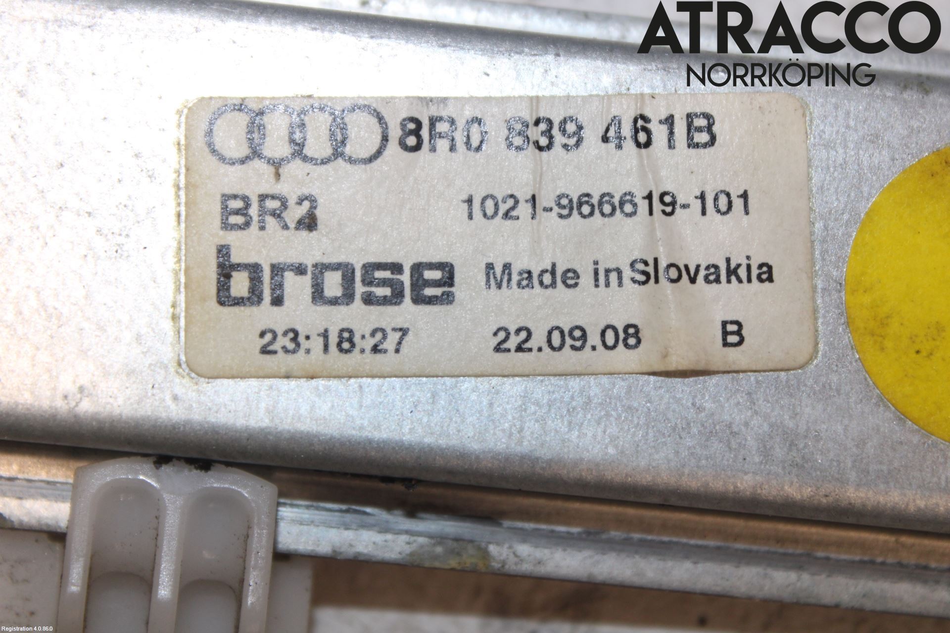 Audi Q5 09-16 Fönsterhiss El Kompl