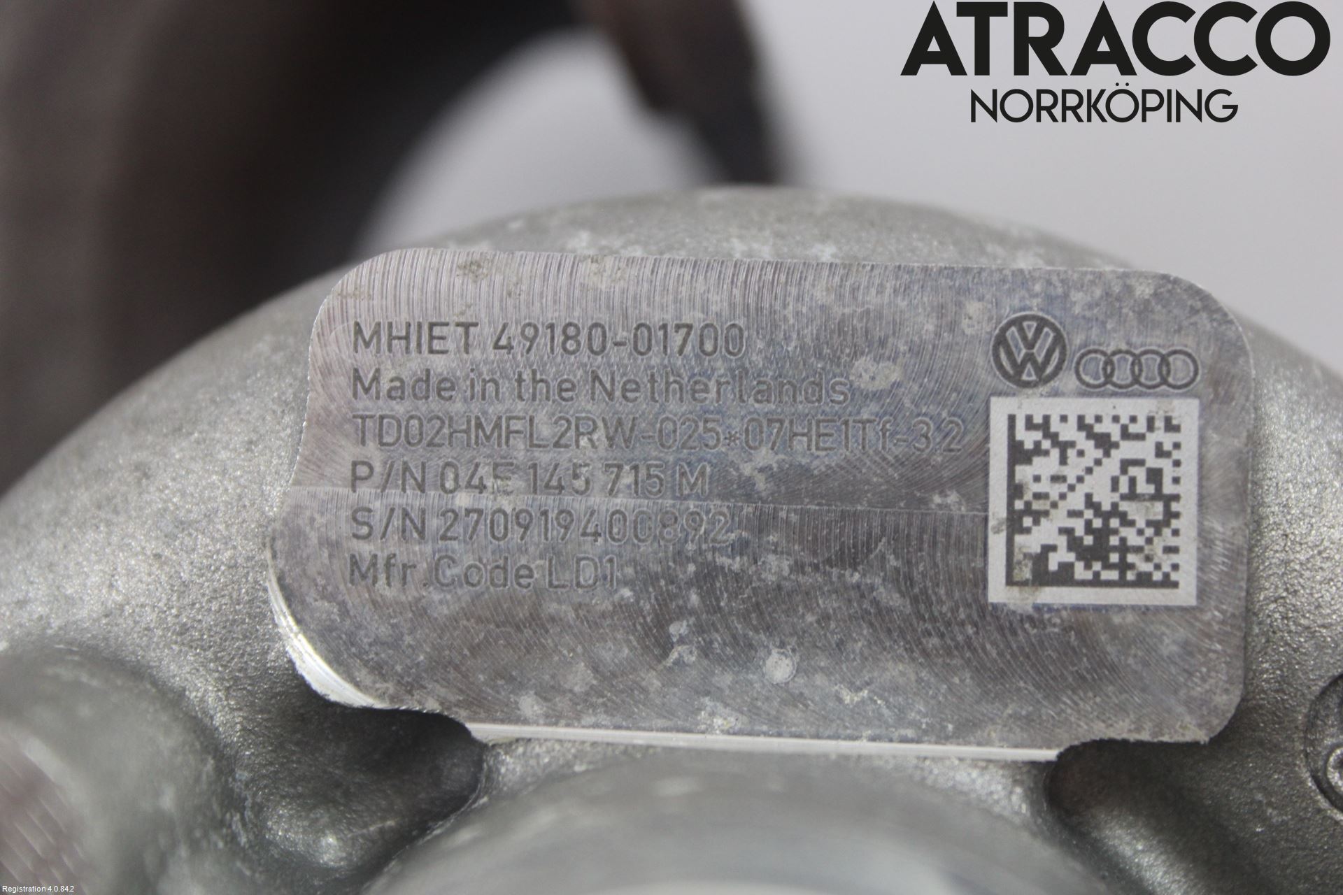 Volkswagen VW PASSAT 20-24 Turboaggregat