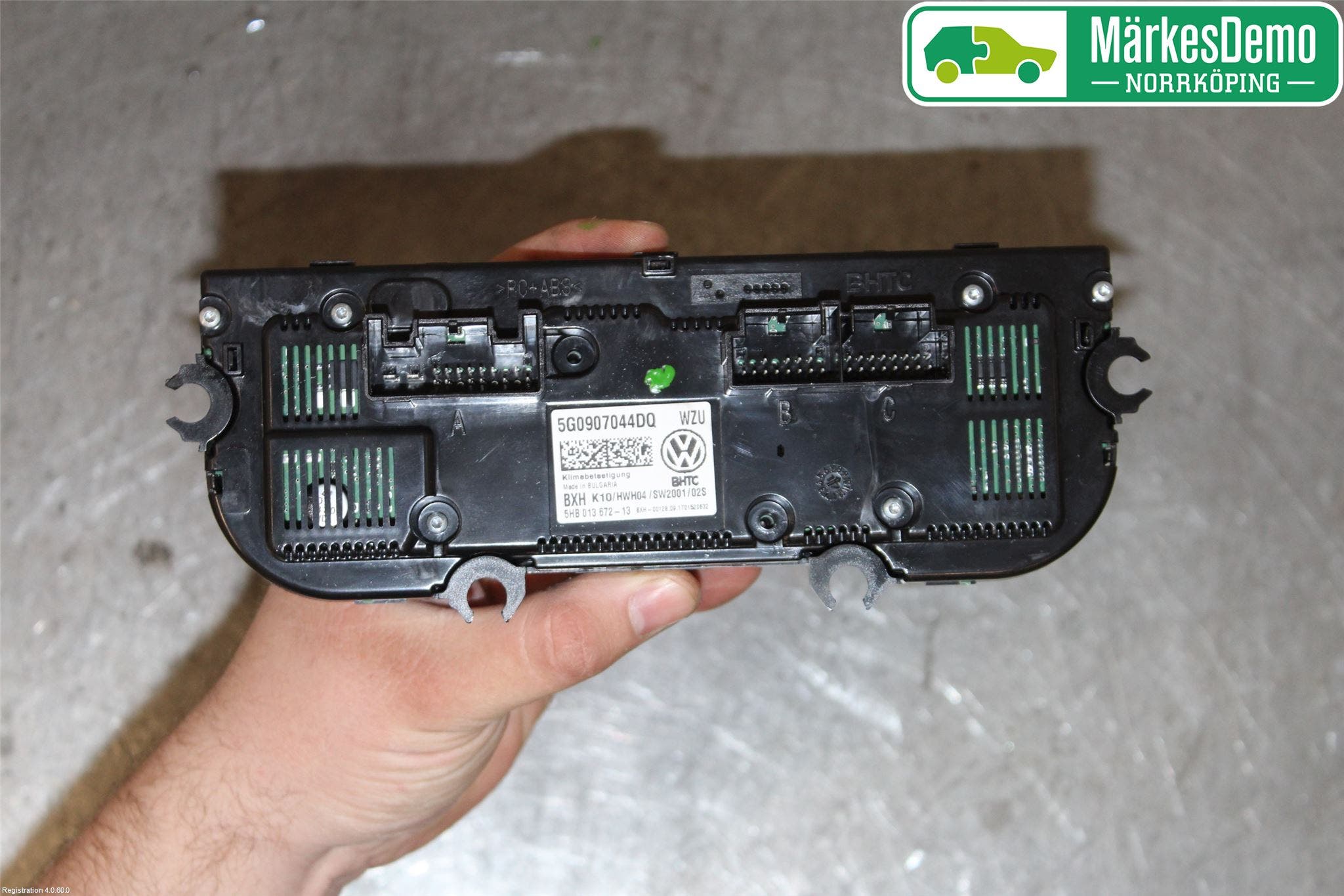 Volkswagen VW PASSAT 15-19 Värmereglage