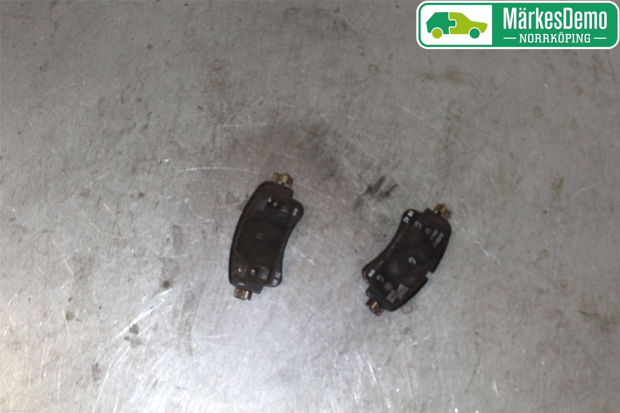 Audi A4/S4 B9 16-19 Bromsbelägg Bak